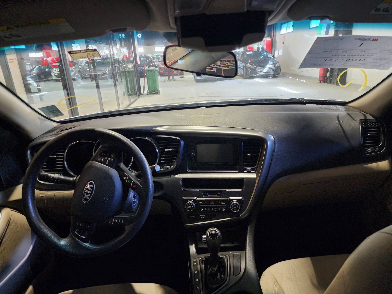 2013 KIA OPTIMA — 170634 Miles — Lot 57434 — Al Quoz - Marhaba Auctions Used Cars - Image 8