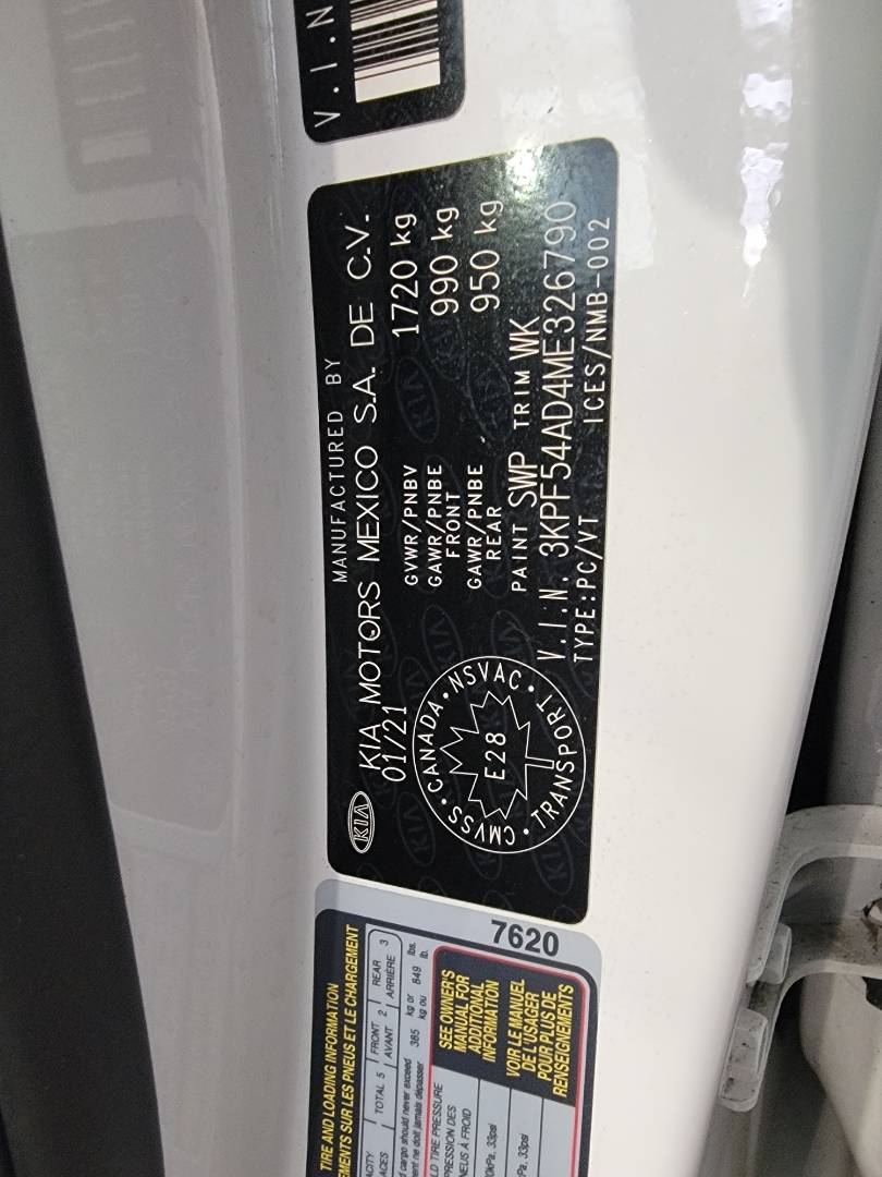 2021 KIA FORTE — 17800 KM — Lot 326790 — Main - Marhaba Auctions Used Cars - Image 10
