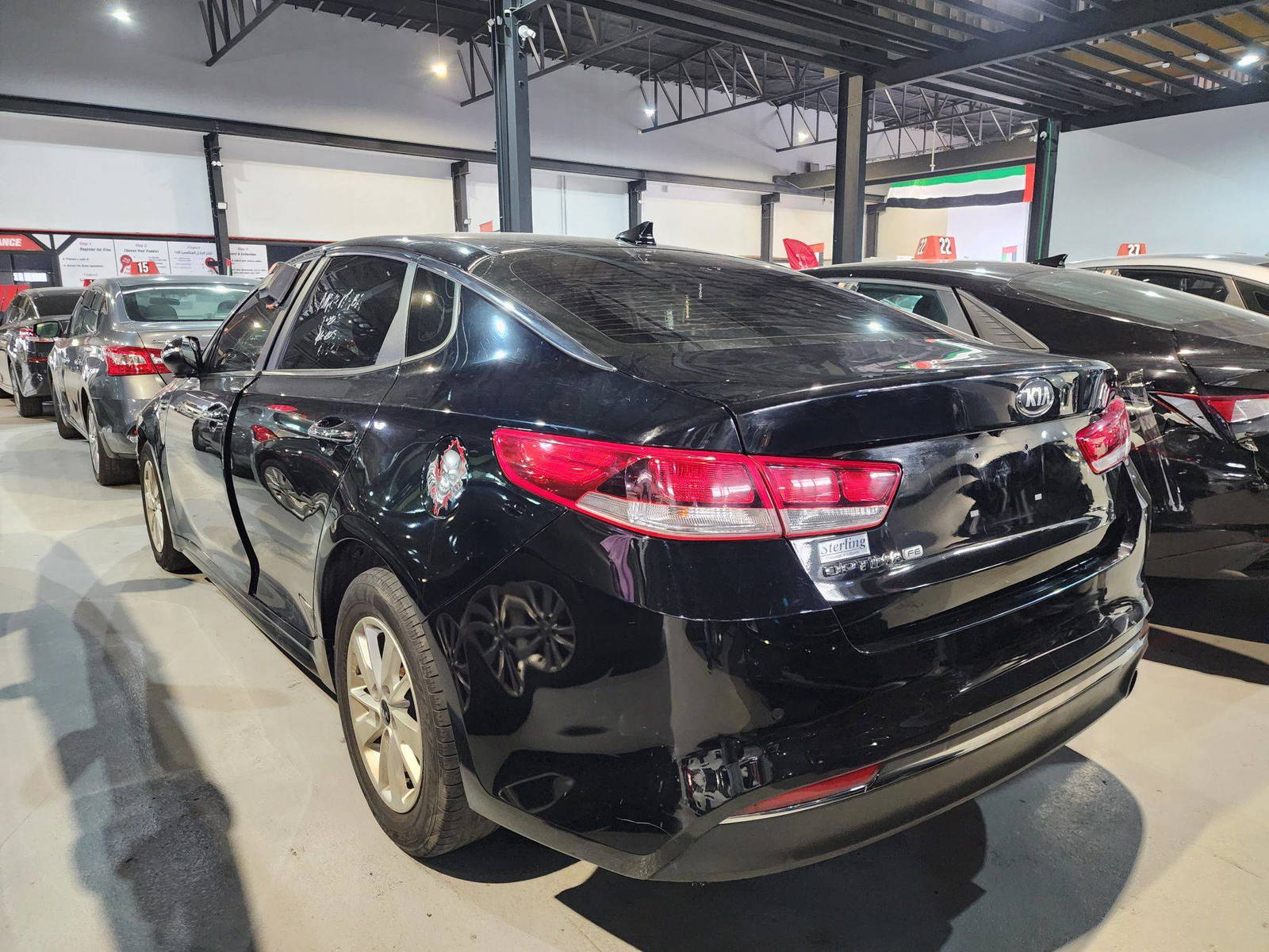 2018 KIA OPTIMA — 115633 Miles — Lot 125487 — Souq - Marhaba Auctions Used Cars - Image 5