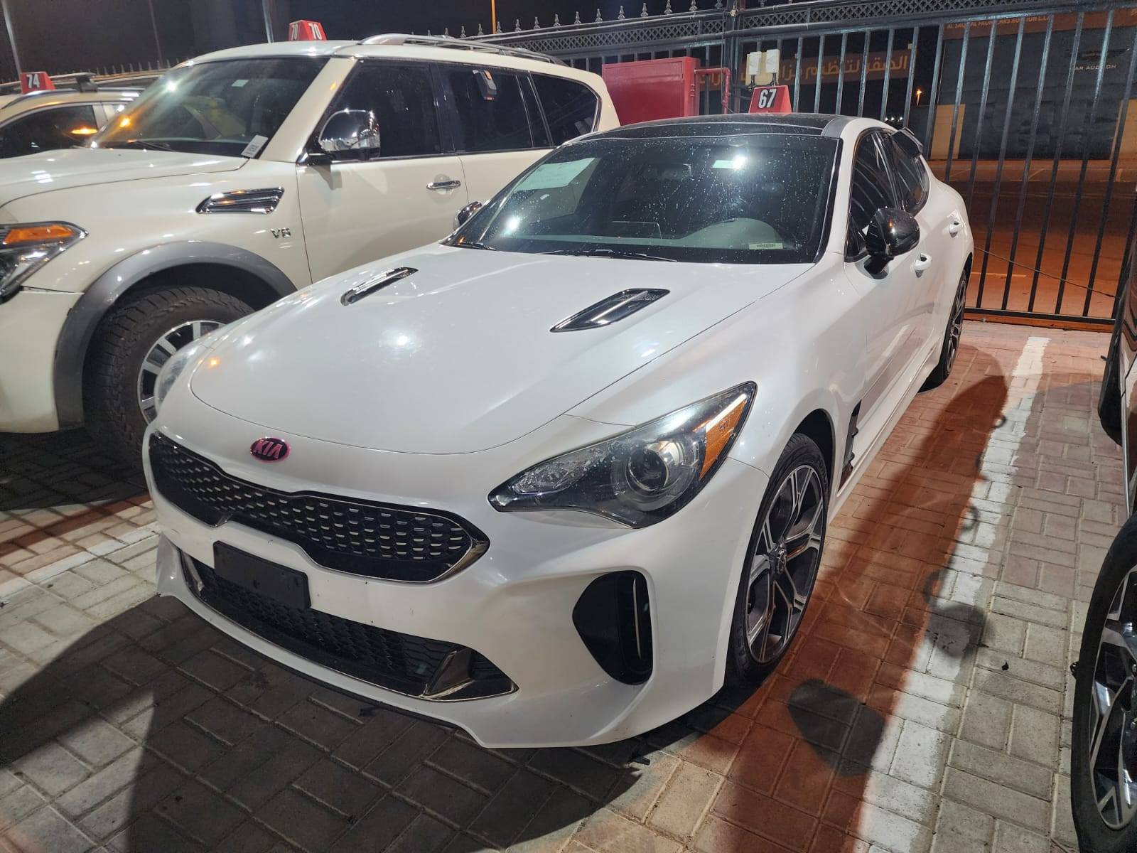 2021 KIA STINGER — 58241 Miles — Lot A5M6095143 — Al Sajaa - Marhaba Auctions Used Cars - Image 3