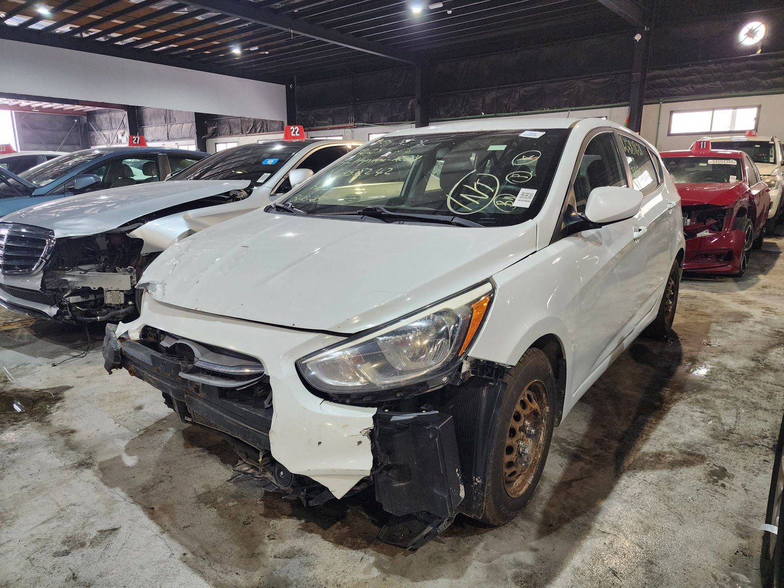 2017 HYUNDAI ACCENT — 175604 KM — Lot 12281828 — Main - Marhaba Auctions Used Cars - Image 3