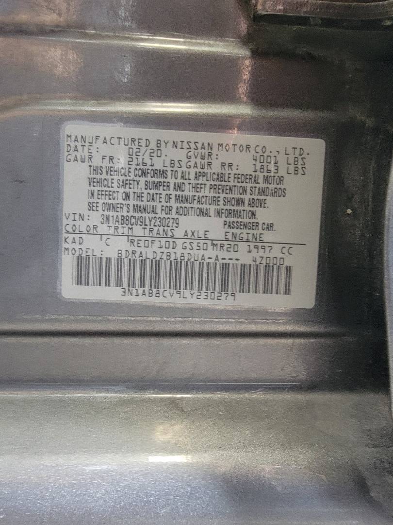 2020 NISSAN SENTRA — 25148 Miles — Lot LY230279 — Main - Marhaba Auctions Used Cars - Image 10