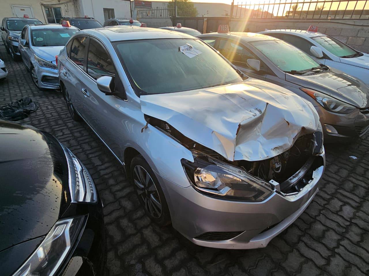 2019 NISSAN SENTRA — 138969 Miles — Lot 41285546 — Main - Marhaba Auctions Used Cars - Image 3