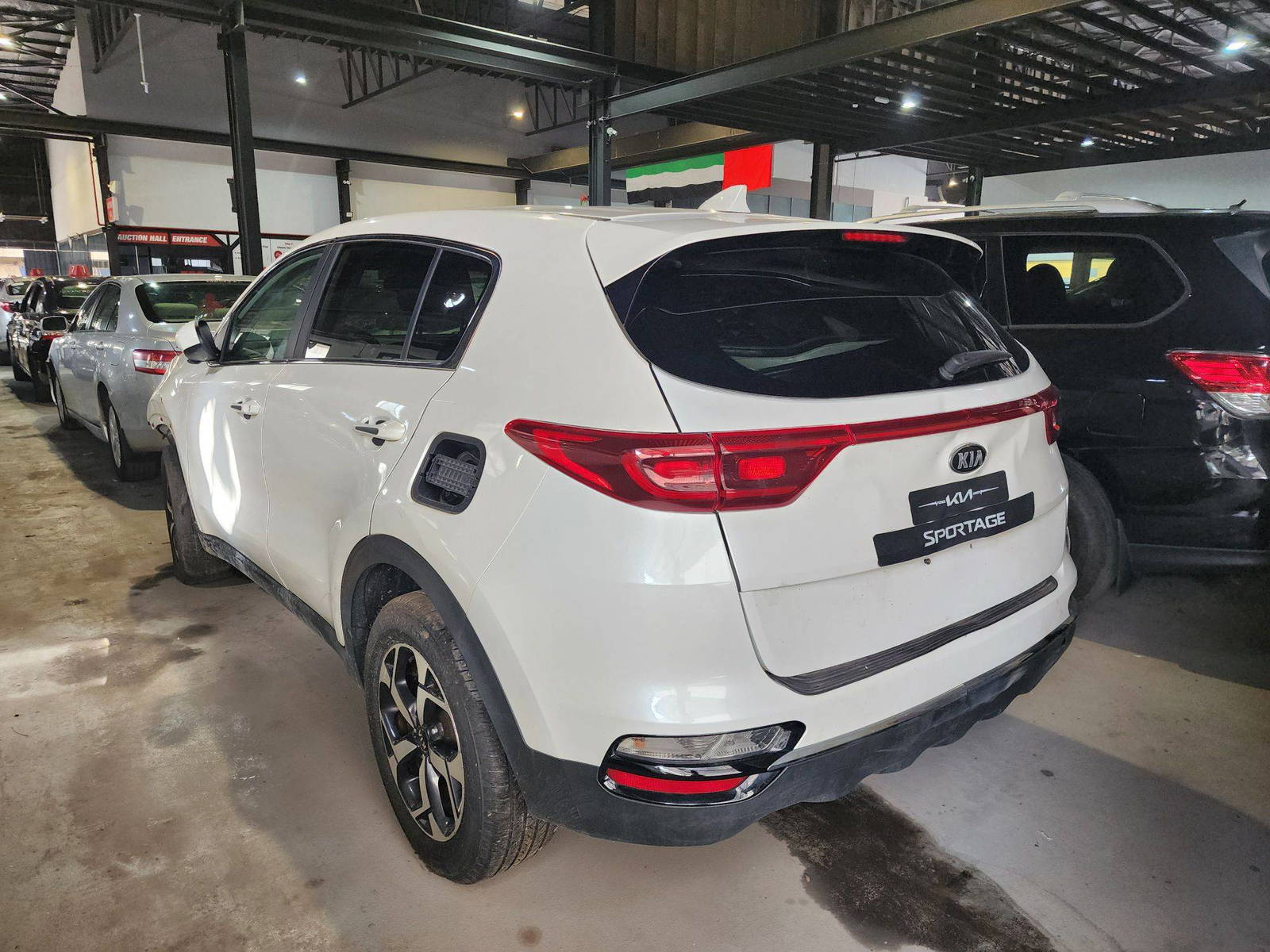 2022 KIA SPORTAGE — 133244 Miles — Lot 017760 — Al Quoz - Marhaba Auctions Used Cars - Image 3