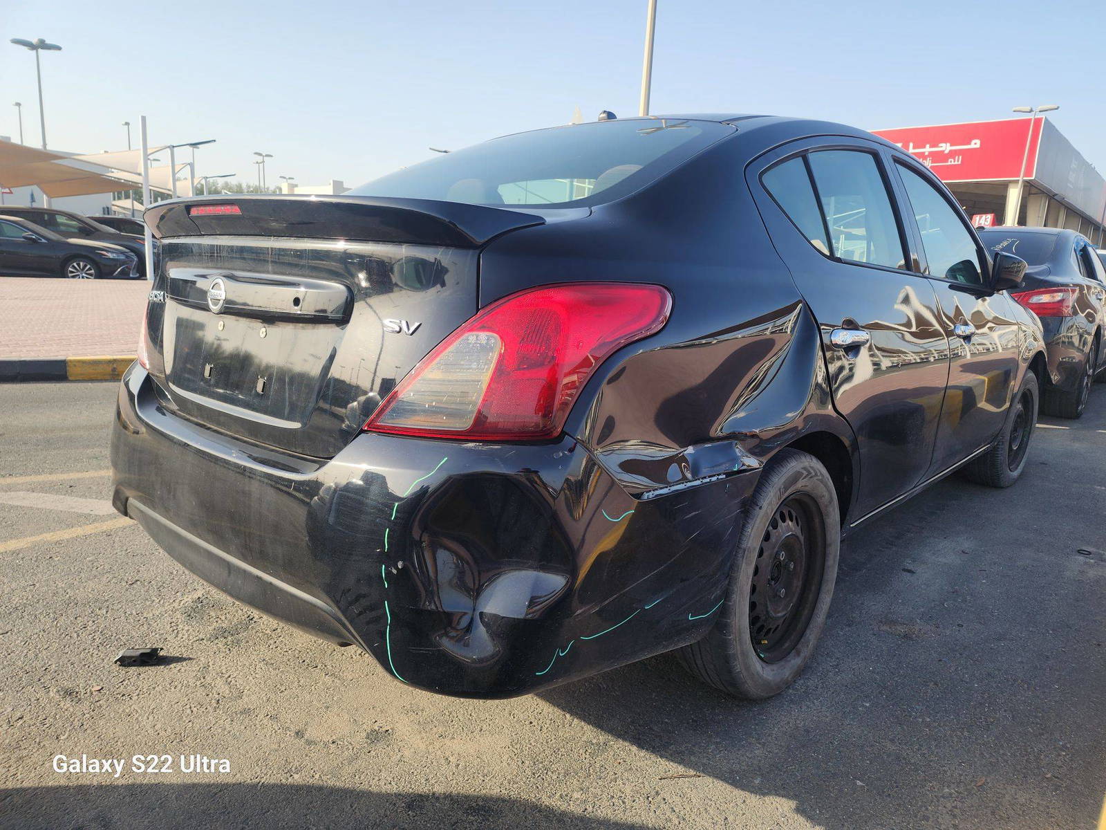 2017 NISSAN VERSA — 174466 Miles — Lot 38407057 - Marhaba Auctions Used Cars - Image 3