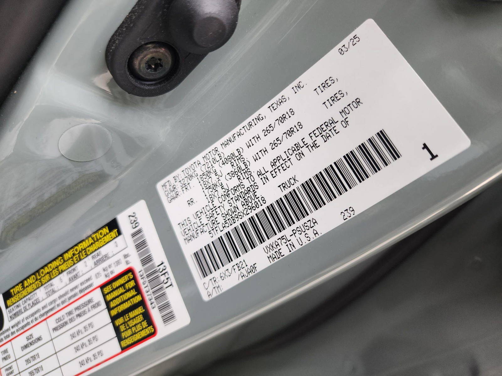 TOYOTA TUNDRA 2025 - Marhaba Auction Used Cars - Image 11