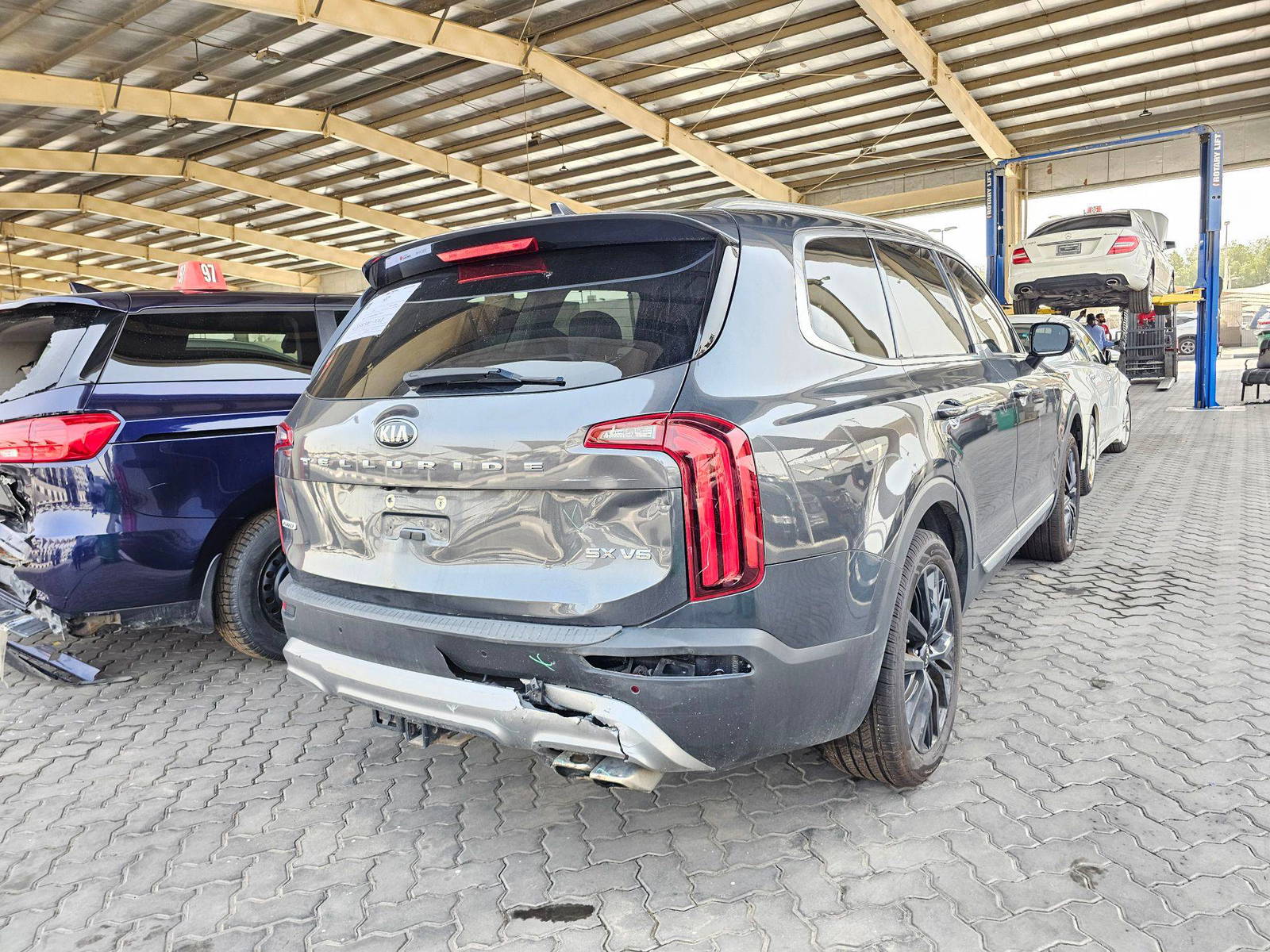 2021 KIA TELLURIDE — 111822 Miles — Lot C8MG118528 — Main - Marhaba Auctions Used Cars - Image 3