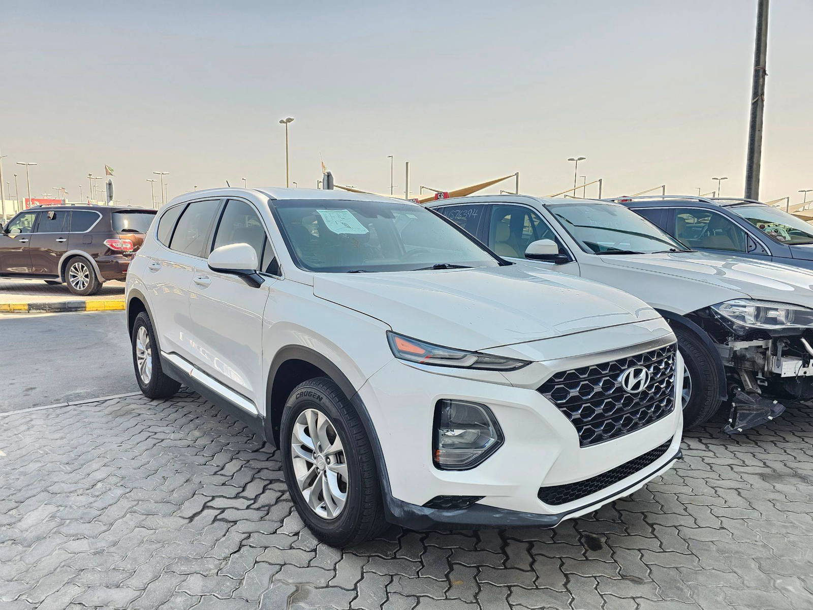 2019 HYUNDAI SANTA FE — 137584 Miles — Lot KH100079 — Souq - Marhaba Auctions Used Cars - Image 4