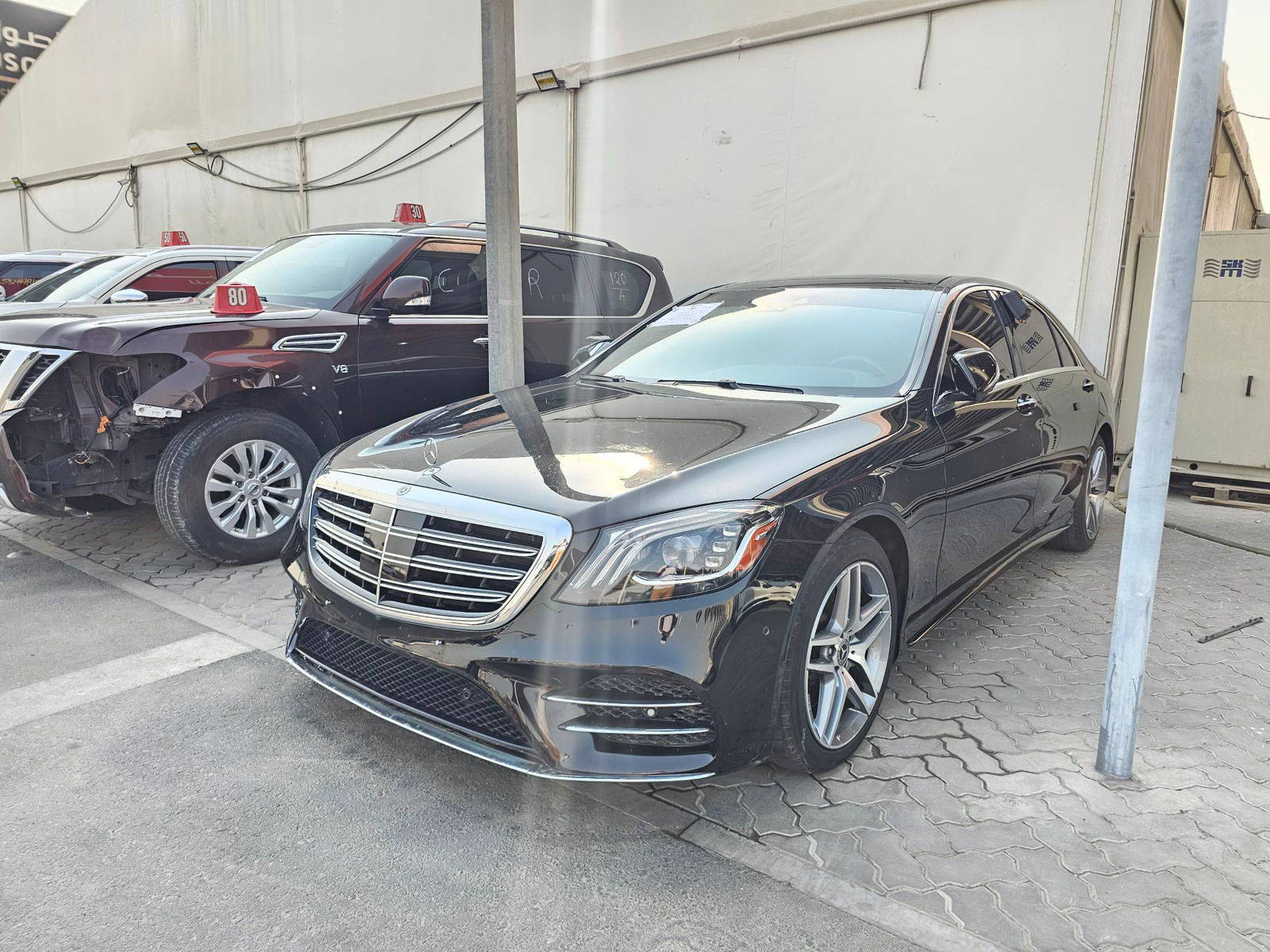 2020 MERCEDES BENZ S 560 — 44590 KM — Lot GB6LA569720 — Main - Marhaba Auctions Used Cars - Image 3