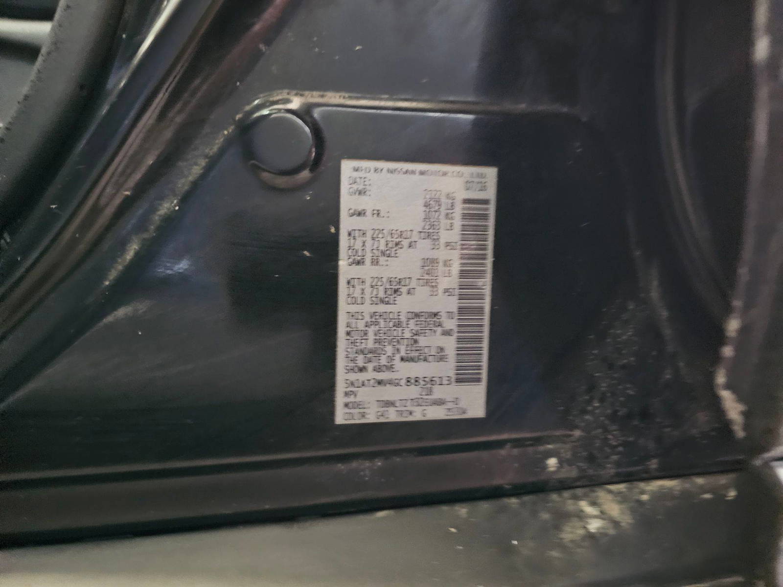 NISSAN ROGUE 2016 - Marhaba Auction Used Cars - Image 9