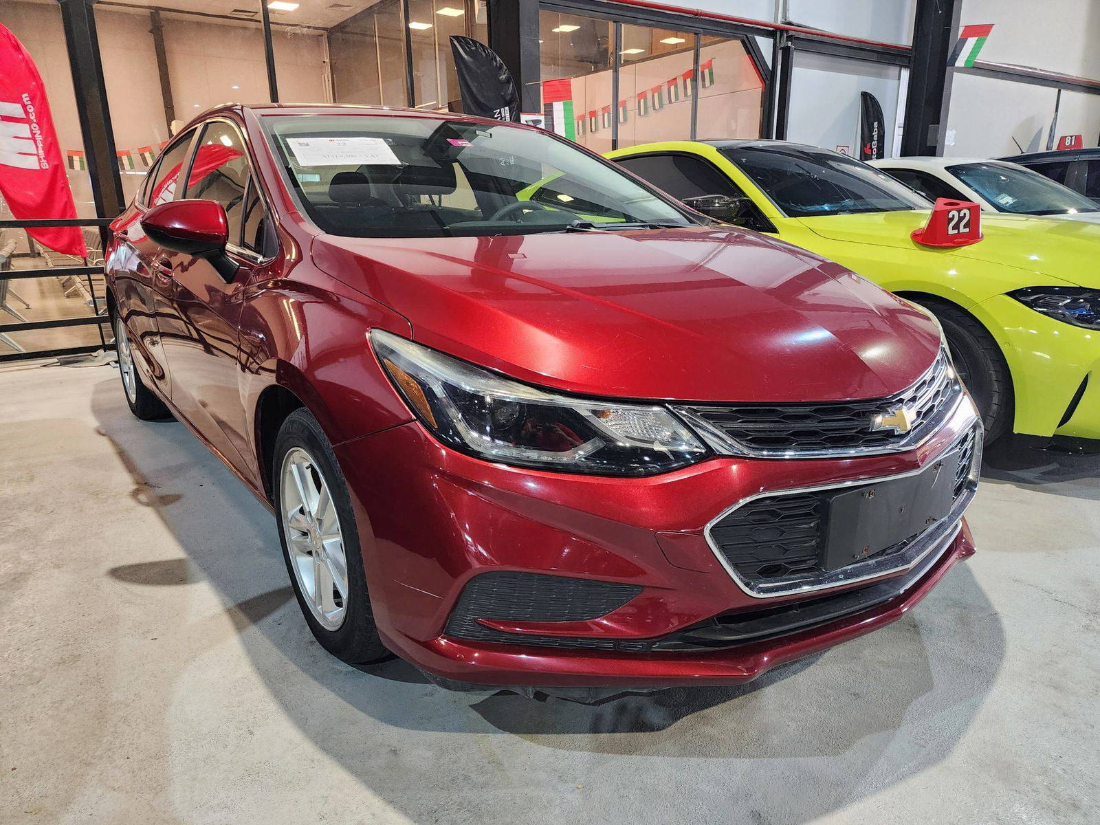 2018 CHEVROLET CRUIZE — 171877 KM — Lot 128457 — Al Quoz - Marhaba Auctions Used Cars - Image 4
