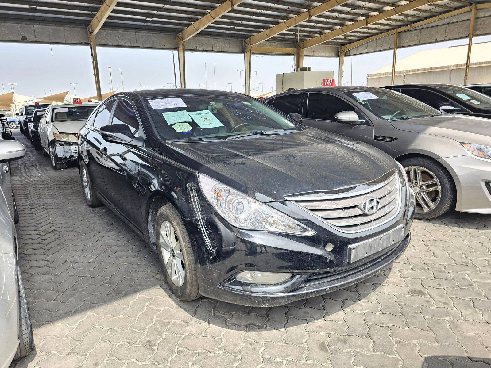 HYUNDAI SONATA 2012 - Marhaba Auction Used Cars - Image 4
