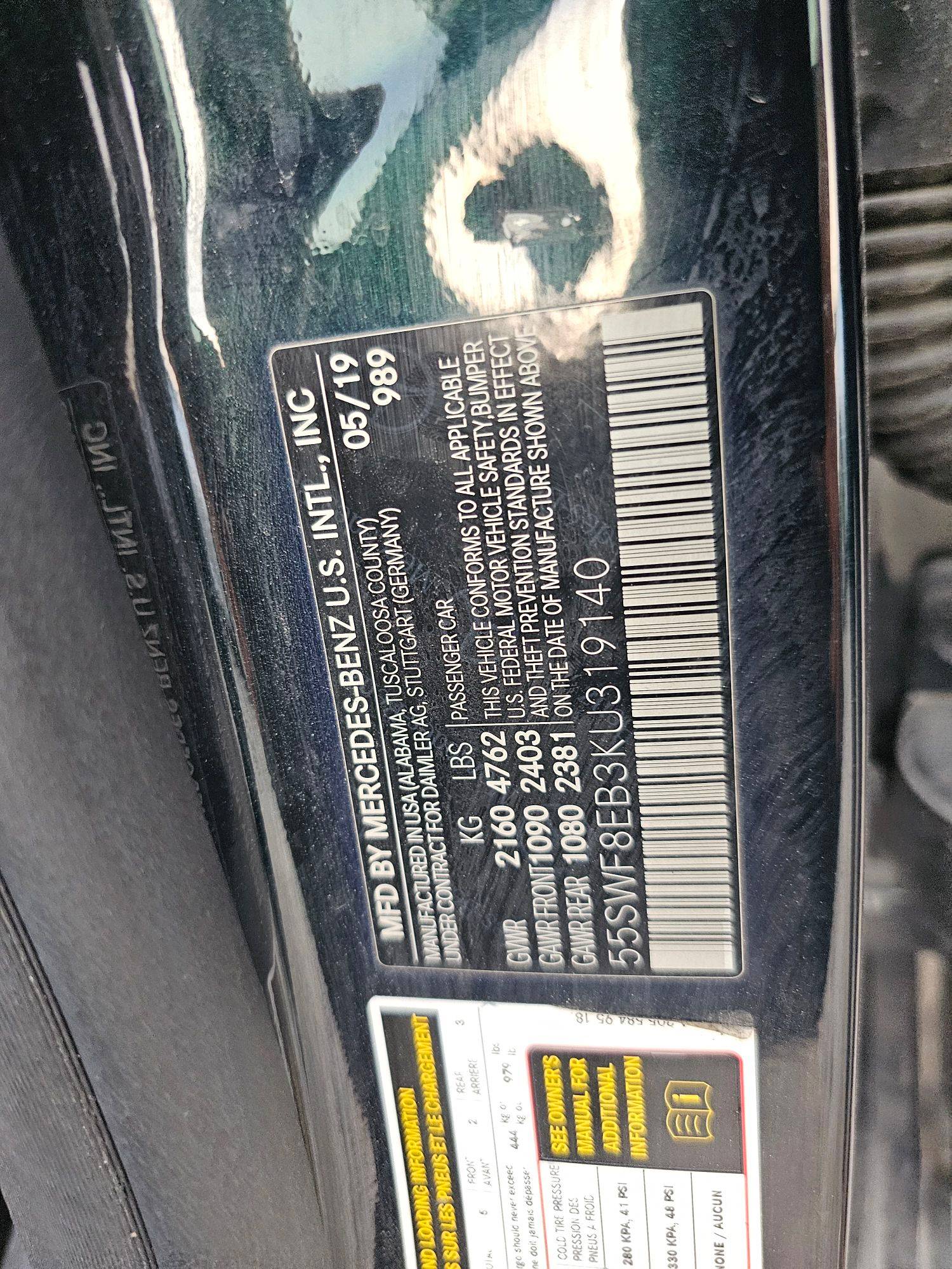 MERCEDES BENZ C300 2019 - Marhaba Auction Used Cars - Image 10