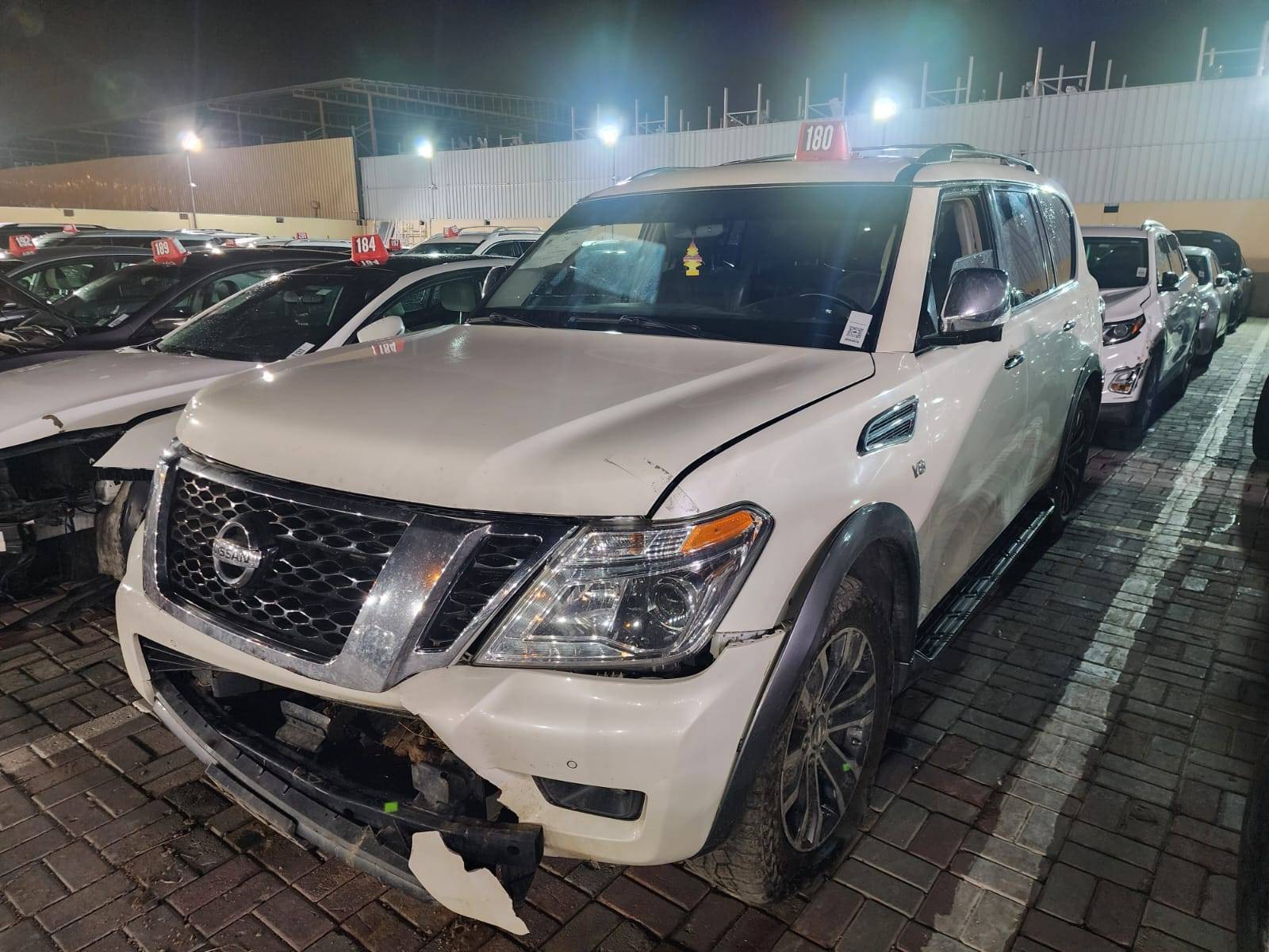 2019 NISSAN ARMADA — 130992 Miles — Lot 90457345 — Al Sajaa - Marhaba Auctions Used Cars - Image 4