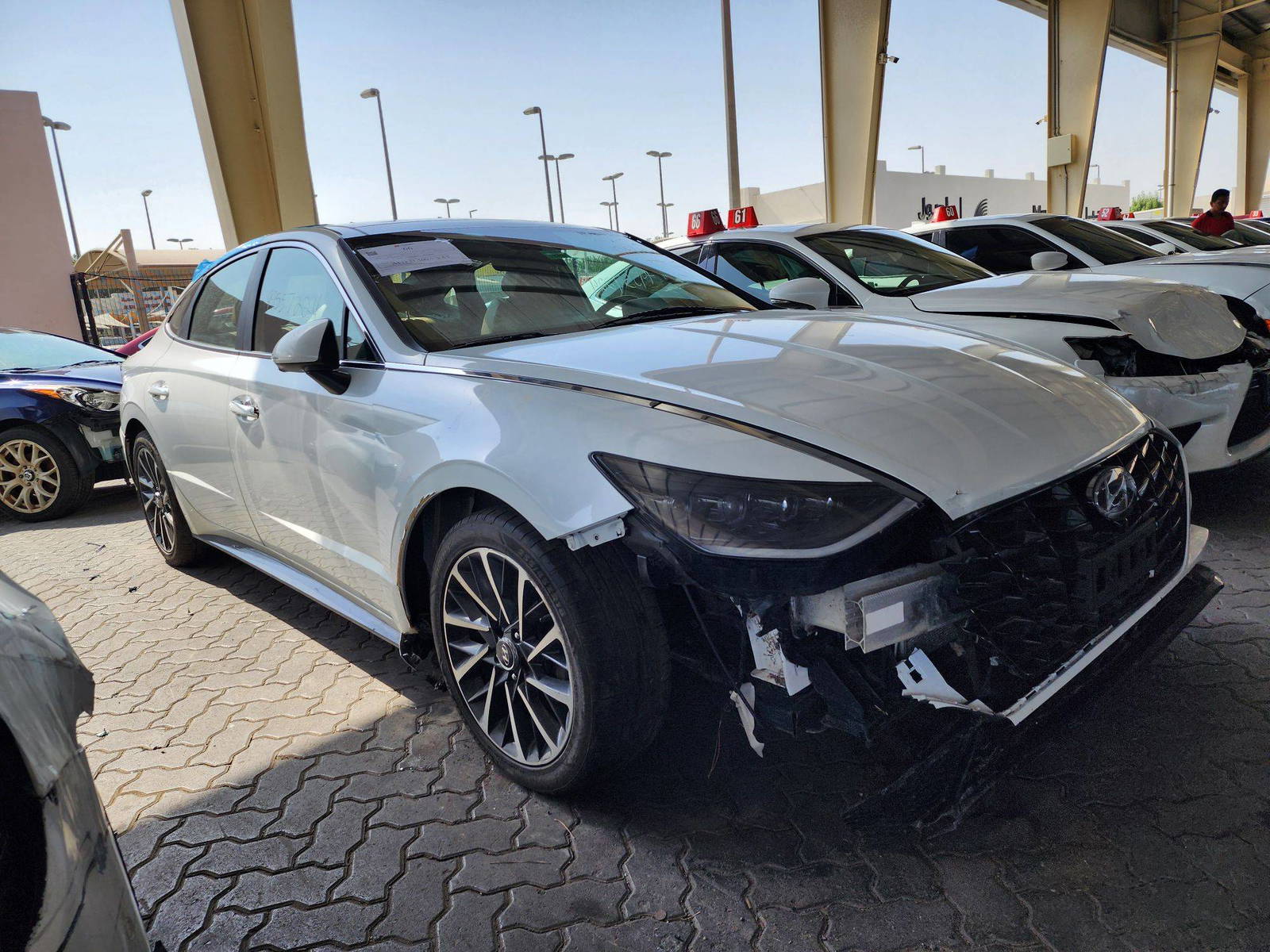 2020 HYUNDAI SONATA — 91617 Miles — Lot 49557224 — Souq - Marhaba Auctions Used Cars - Image 5