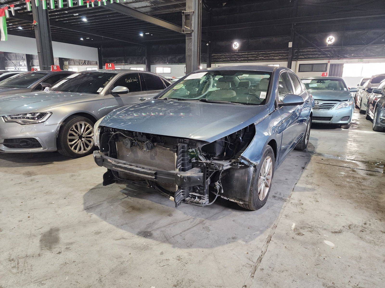 HYUNDAI SONATA 2015 - Marhaba Auction Used Cars - Image 6