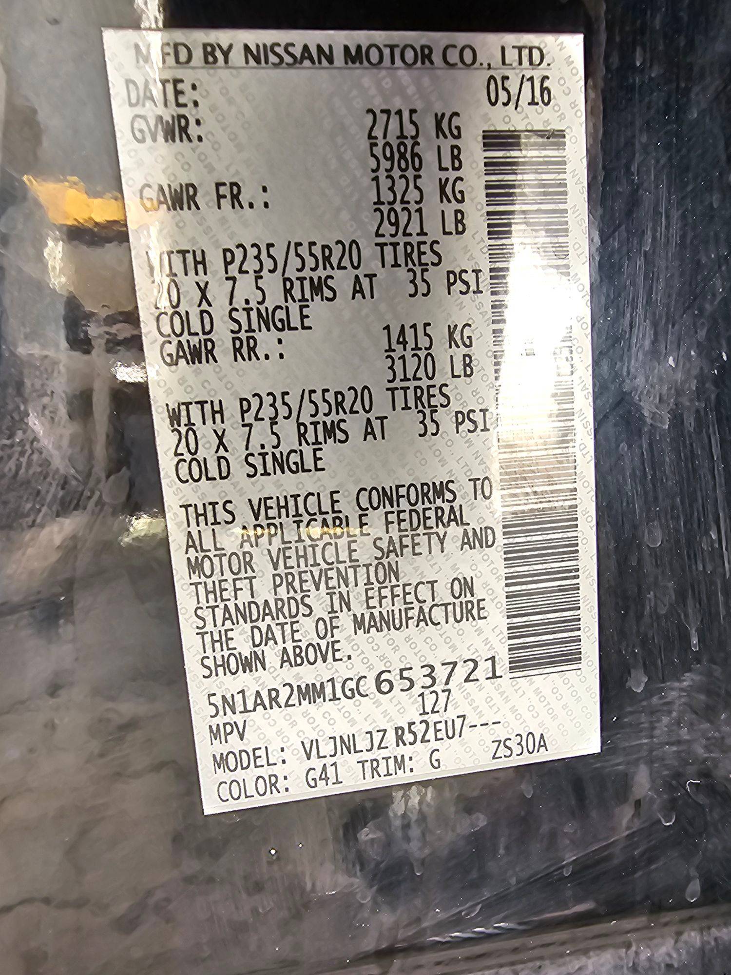 NISSAN PATHFINDER 2016 - Marhaba Auction Used Cars - Image 11