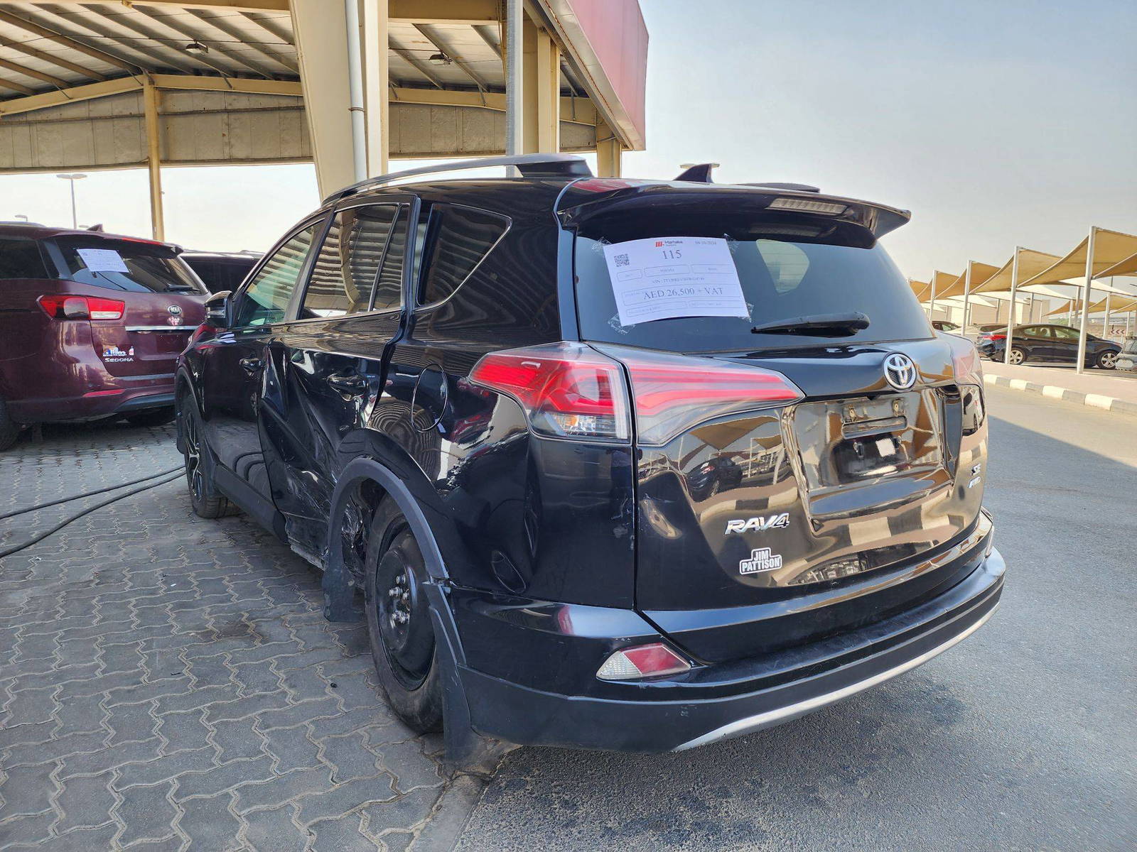 2017 TOYOTA RAV4 — 148051 KM — Lot 40391 — Souq - Marhaba Auctions Used Cars - Image 3