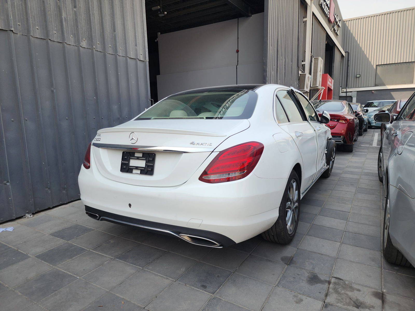 MERCEDES BENZ C300 2016 - Marhaba Auction Used Cars - Image 4