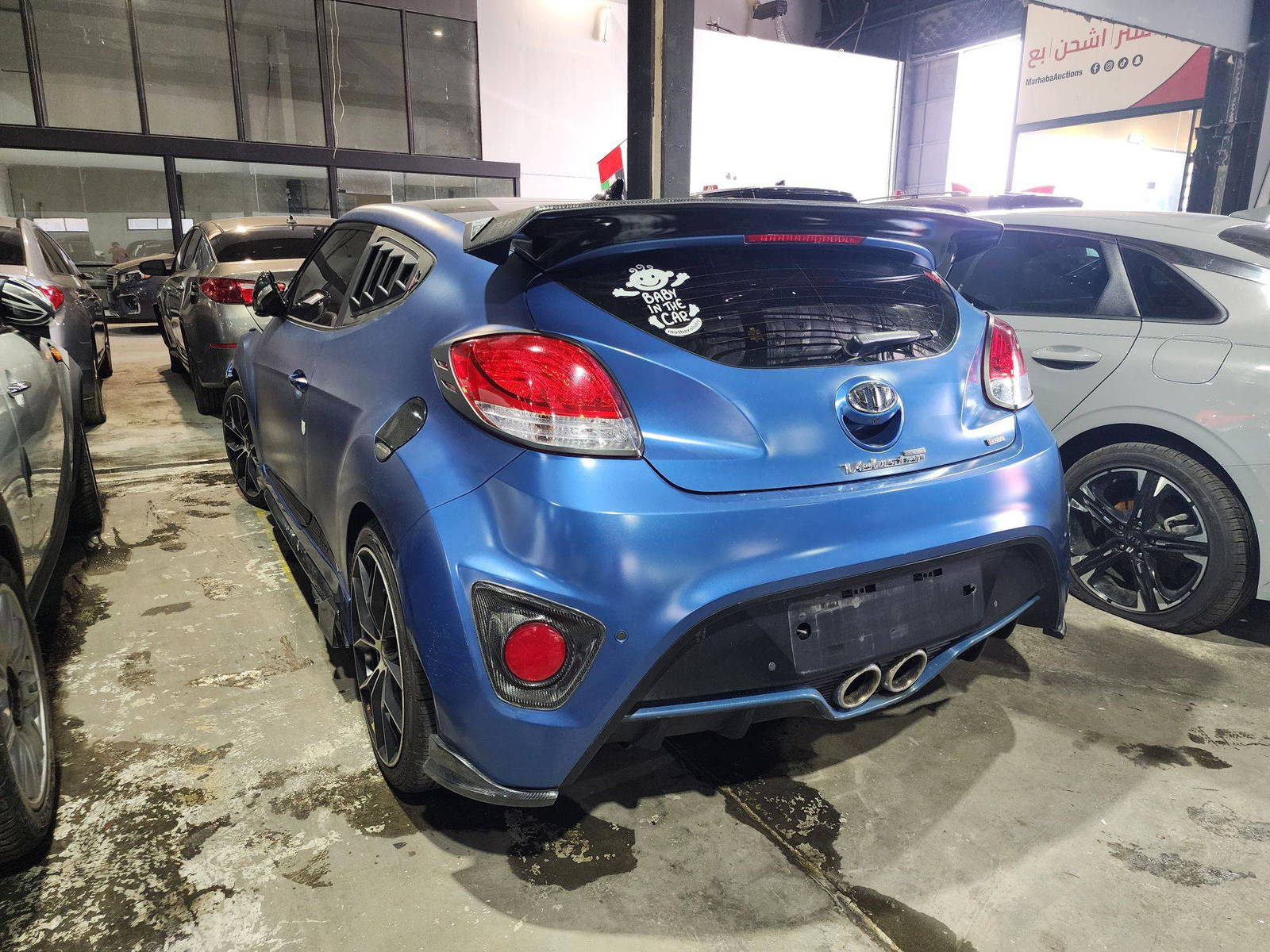 2016 HYUNDAI VELOSTER — 186518 KM — Lot 67320 — Al Quoz - Marhaba Auctions Used Cars - Image 3