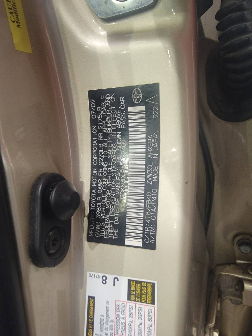2010 TOYOTA PRIUS — 199104 Miles — Lot A0029409 — Main - Marhaba Auctions Used Cars - Image 10
