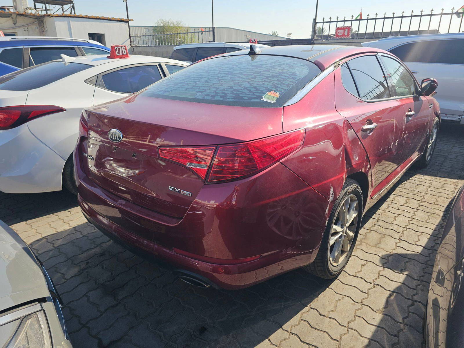 2013 KIA OPTIMA — 180401 Miles — Lot 2DG148416 — Main - Marhaba Auctions Used Cars - Image 6