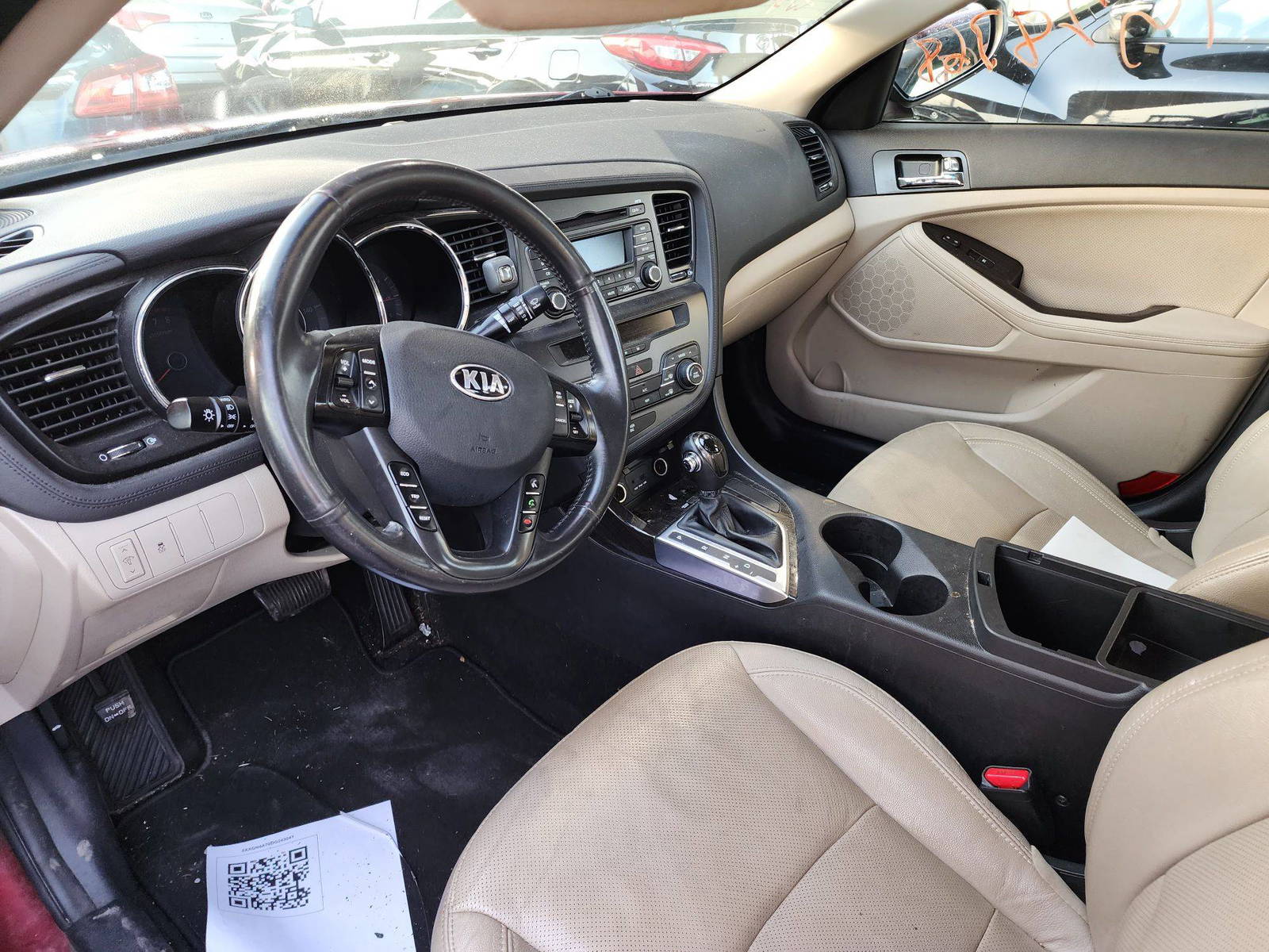2013 KIA OPTIMA — 102552 Miles — Lot 37528768 - Marhaba Auctions Used Cars - Image 6