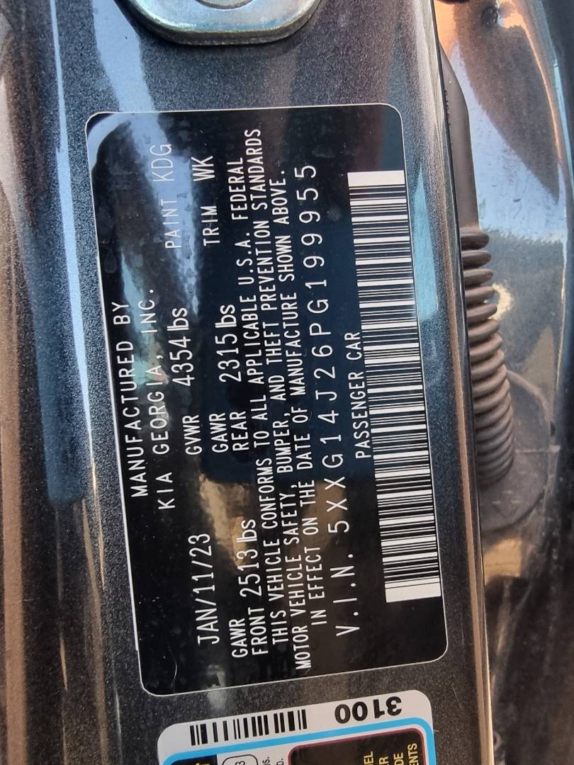 2023 KIA K5 — 11676 Miles — Lot 52718484 — Main - Marhaba Auctions Used Cars - Image 18