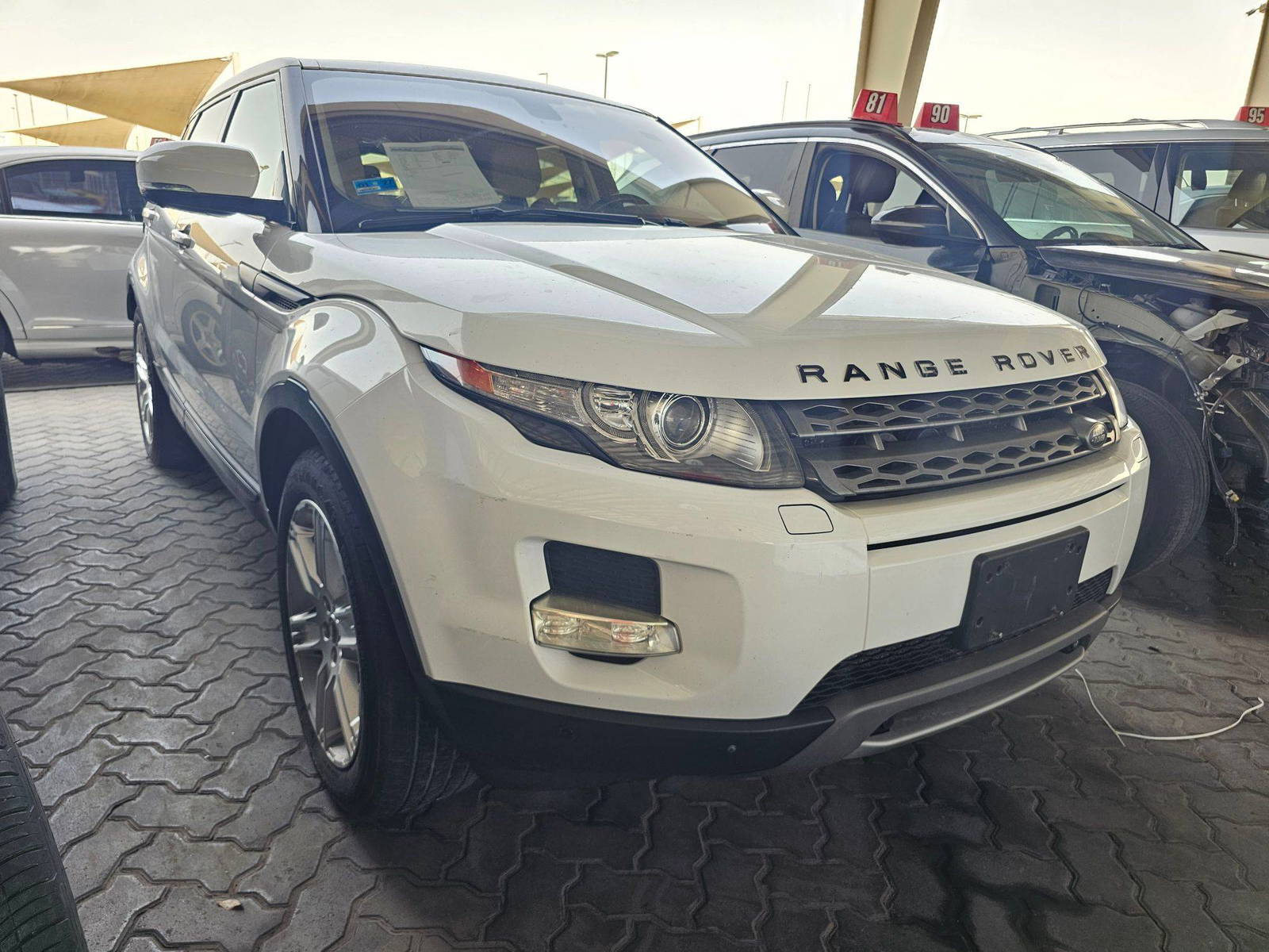 2013 LAND ROVER RANGE ROVER EVOQUE PURE — 153455 Miles — Lot H748468 — Souq - Marhaba Auctions Used Cars - Image 3