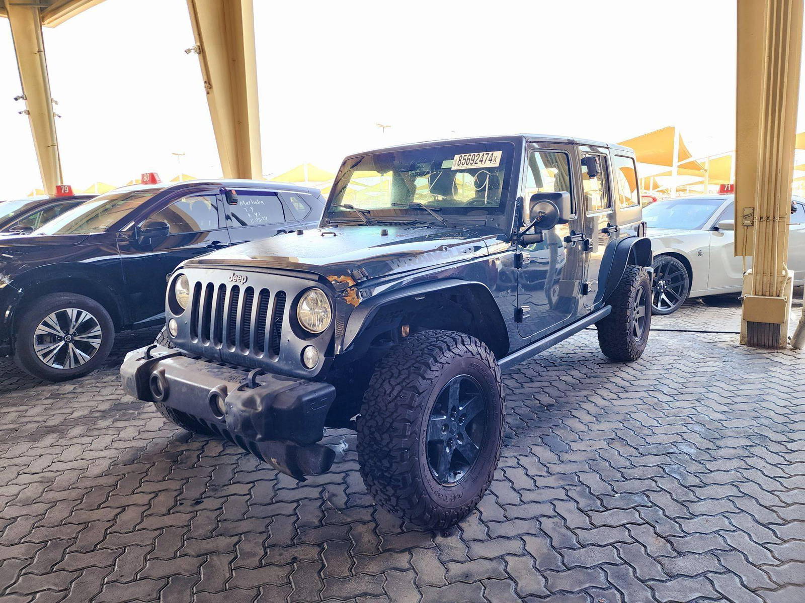 2017 JEEP WRANGLER — 168133 Miles — Lot 640395 — Ind. 12 - Marhaba Auctions Used Cars - Image 6