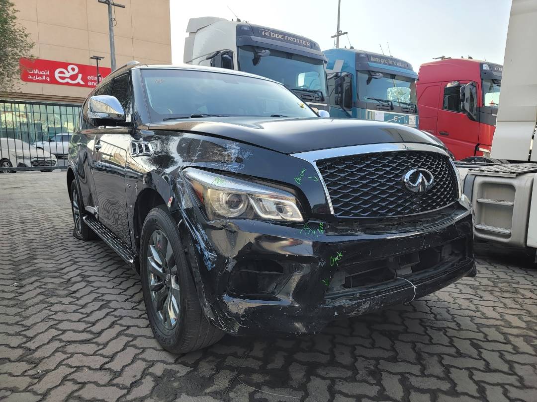 2016 INFINITI QX80 — 135540 Miles — Lot 39805806 — Main - Marhaba Auctions Used Cars - Image 4