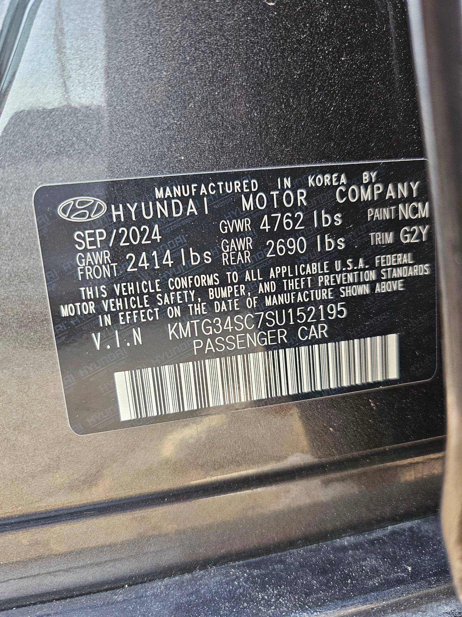2025 GENESIS G70 — 5683 KM — Lot U152195 — Souq - Marhaba Auctions Used Cars - Image 10