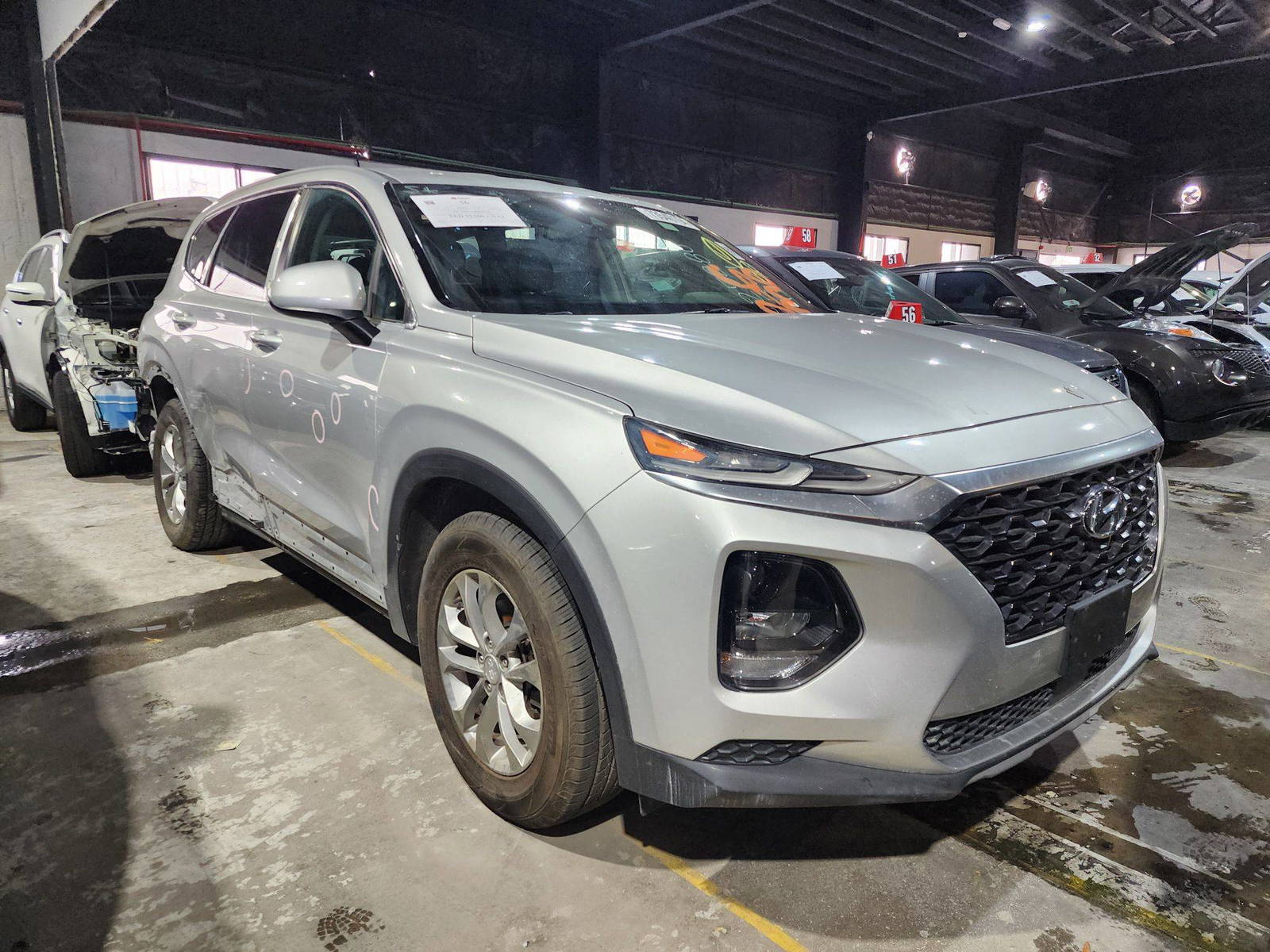 2019 HYUNDAI SANTA FE — 77832 Miles — Lot 73540194 — Al Quoz - Marhaba Auctions Used Cars - Image 4