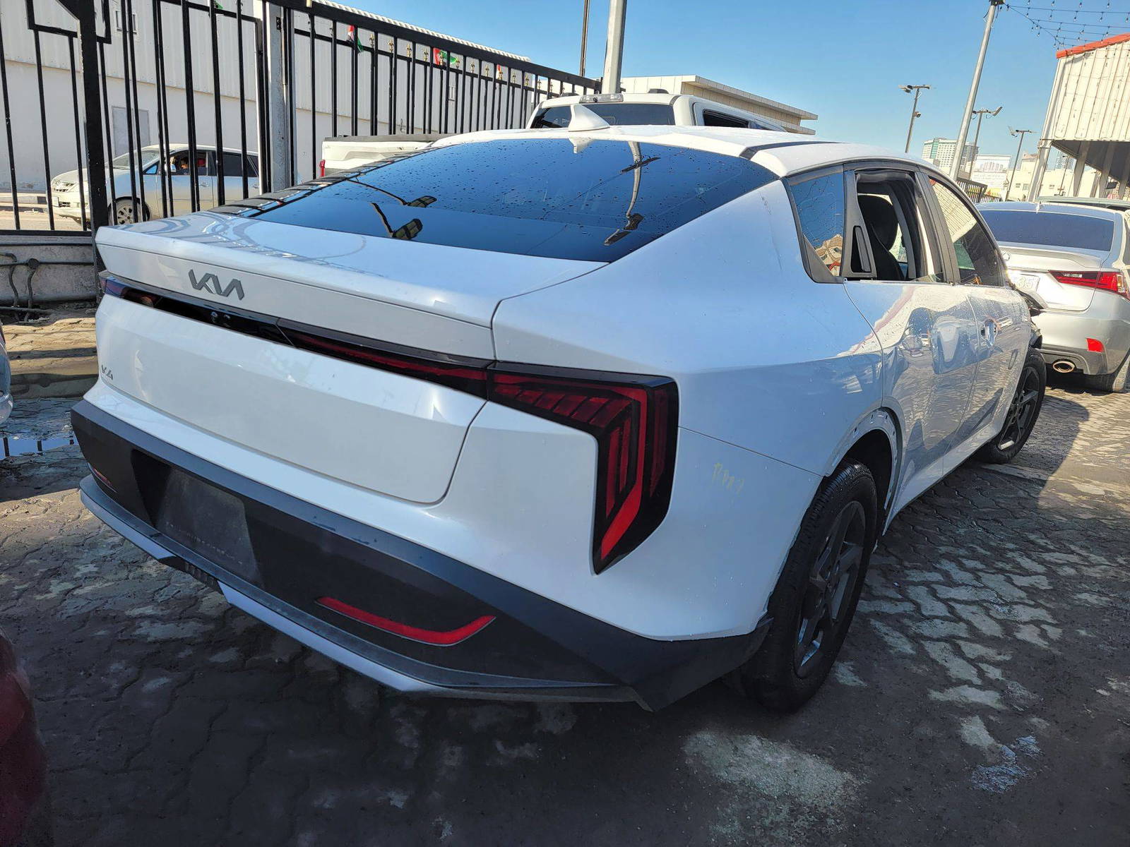 2025 KIA K4 — 13267 Miles — Lot 43011727 — Main - Marhaba Auctions Used Cars - Image 3