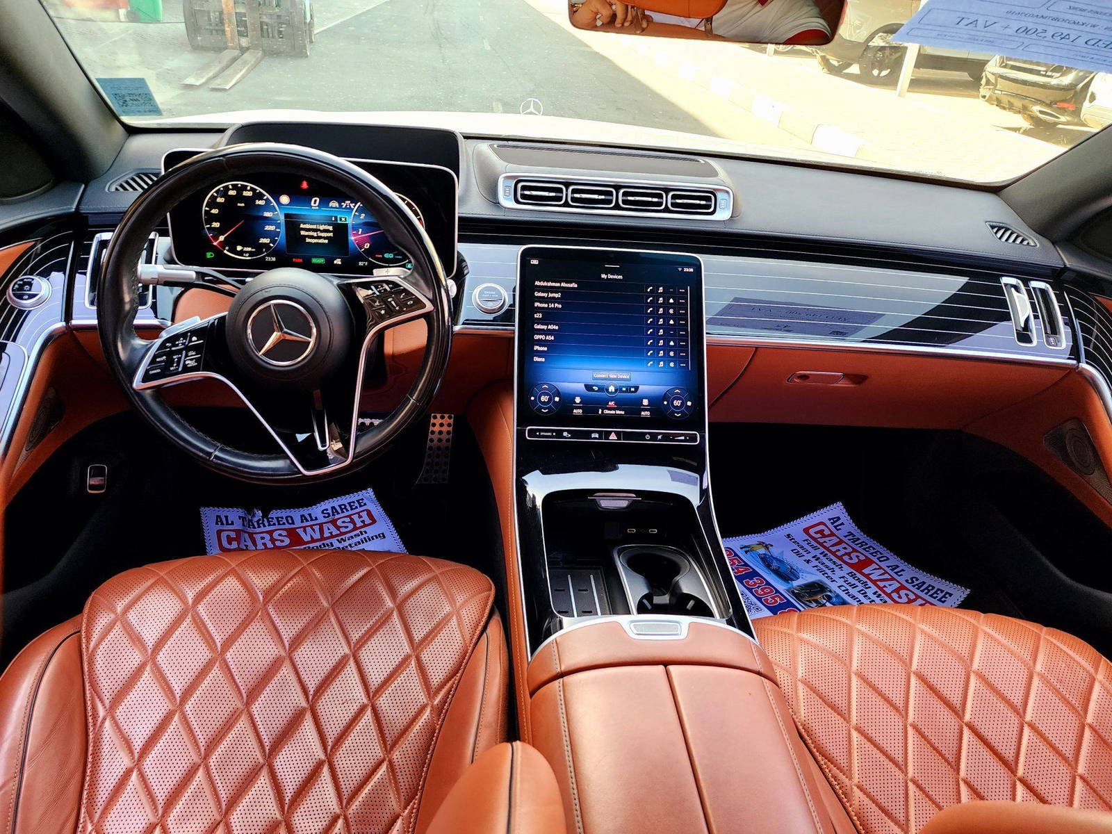 2021 MERCEDES BENZ S 580 — 66290 Miles — Lot 037610 — Main - Marhaba Auctions Used Cars - Image 7