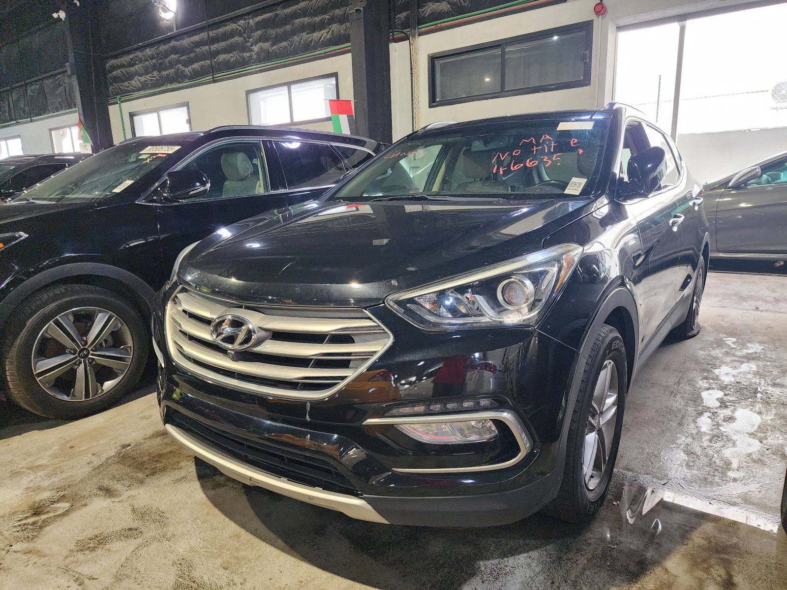 2017 HYUNDAI SANTA FE — 108215 Miles — Lot 6630415 — Al Quoz - Marhaba Auctions Used Cars - Image 4