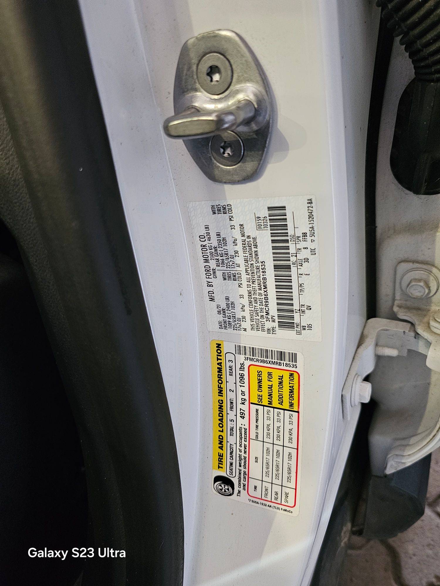 FORD BRONCO SPORT BIG BEND 2021 - Marhaba Auction Used Cars - Image 10