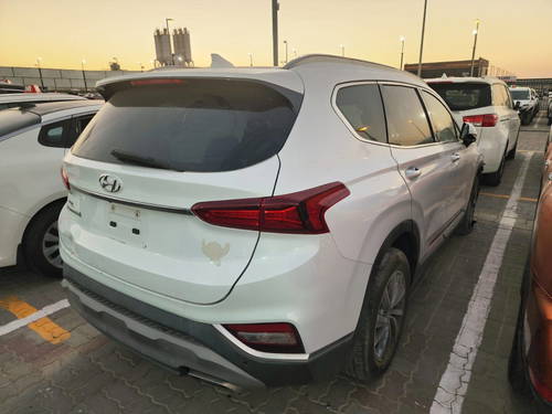 2019 HYUNDAI SANTA FE LIMITED for sale at Marhaba Auctions