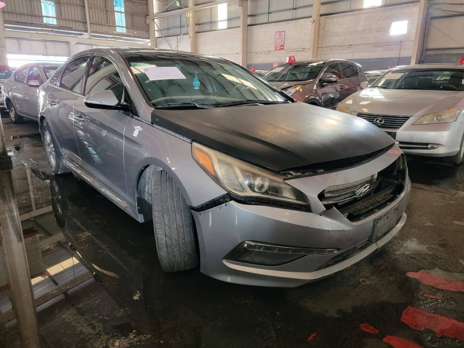 2015 HYUNDAI SONATA — sold — 152948 Miles — Lot 43370487 — Main - Marhaba Auctions Used Cars - Image 4