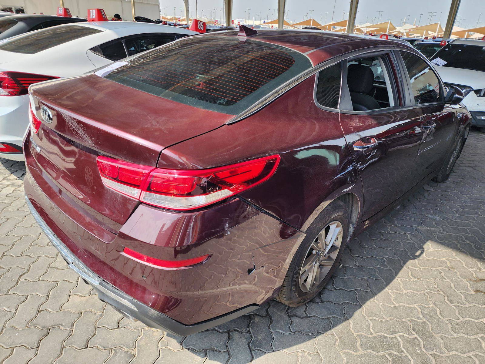 2019 KIA OPTIMA — 73748 Miles — Lot 36598866 - Marhaba Auctions Used Cars - Image 3