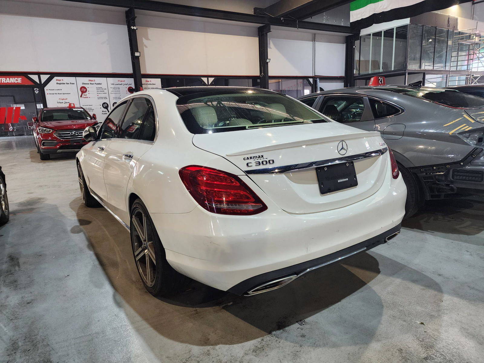 MERCEDES BENZ C300 2017 - Marhaba Auction Used Cars - Image 4
