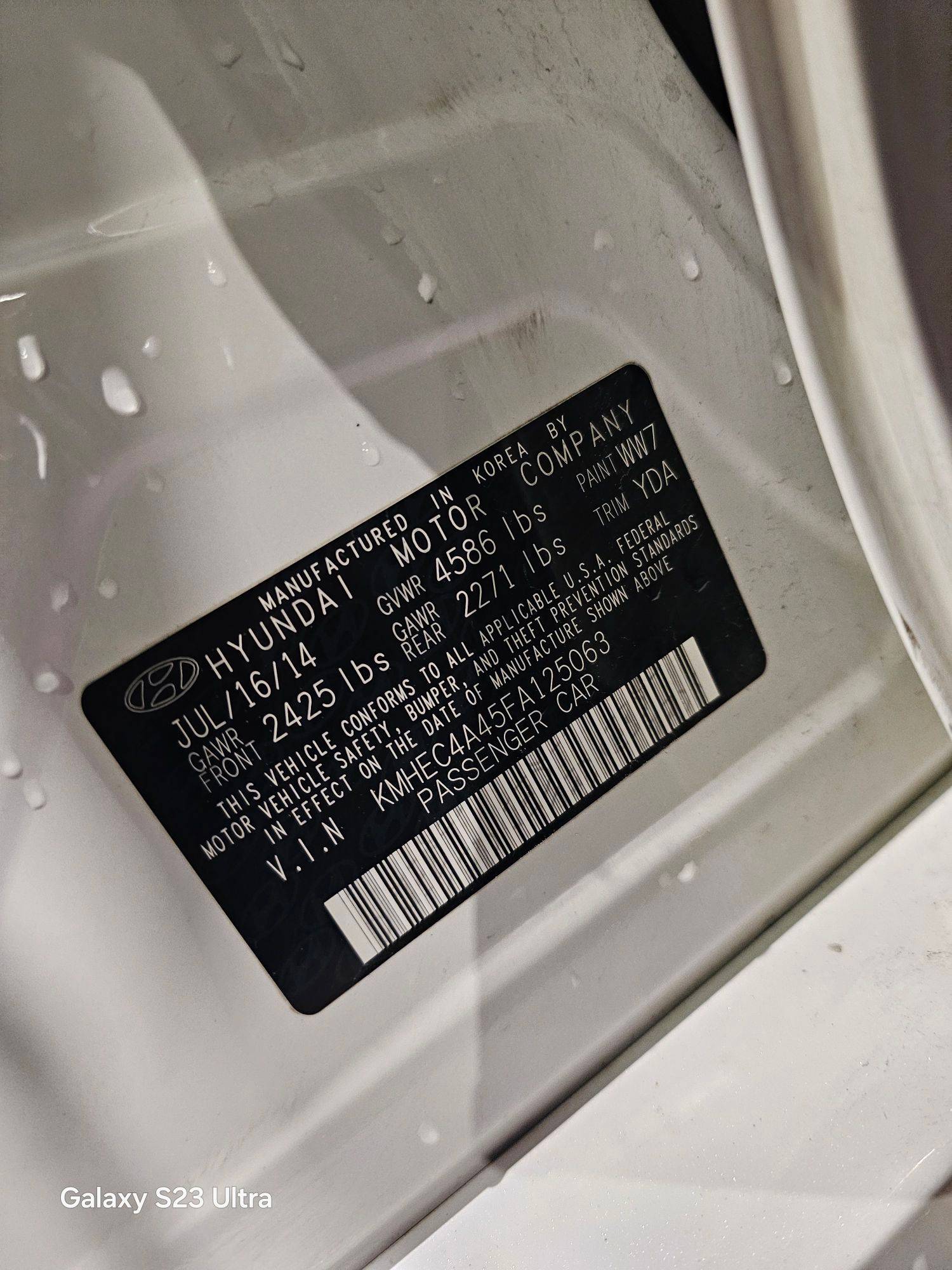 HYUNDAI SONATA 2015 - Marhaba Auction Used Cars - Image 10