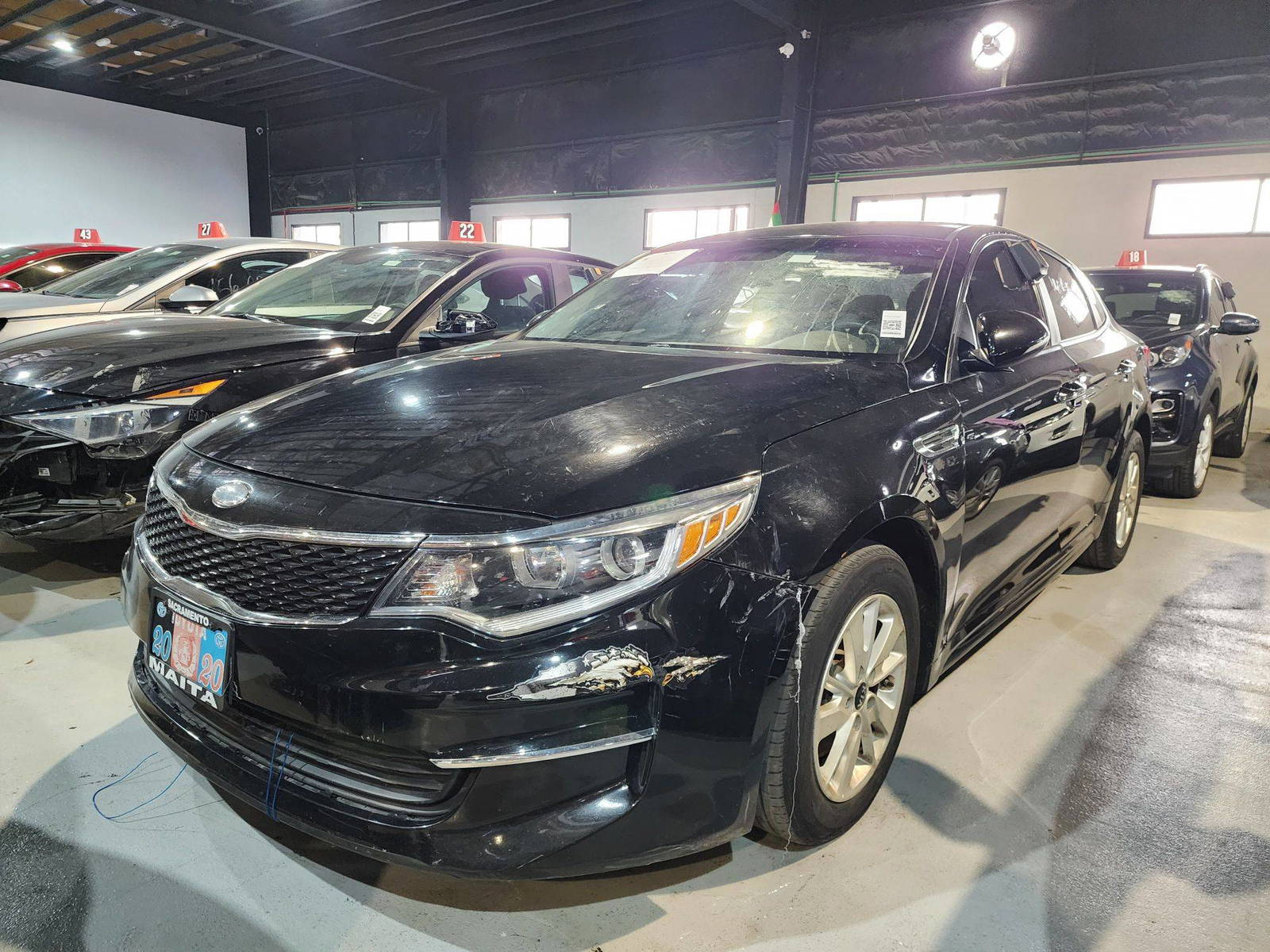 2018 KIA OPTIMA — 115633 Miles — Lot 125487 — Souq - Marhaba Auctions Used Cars - Image 4