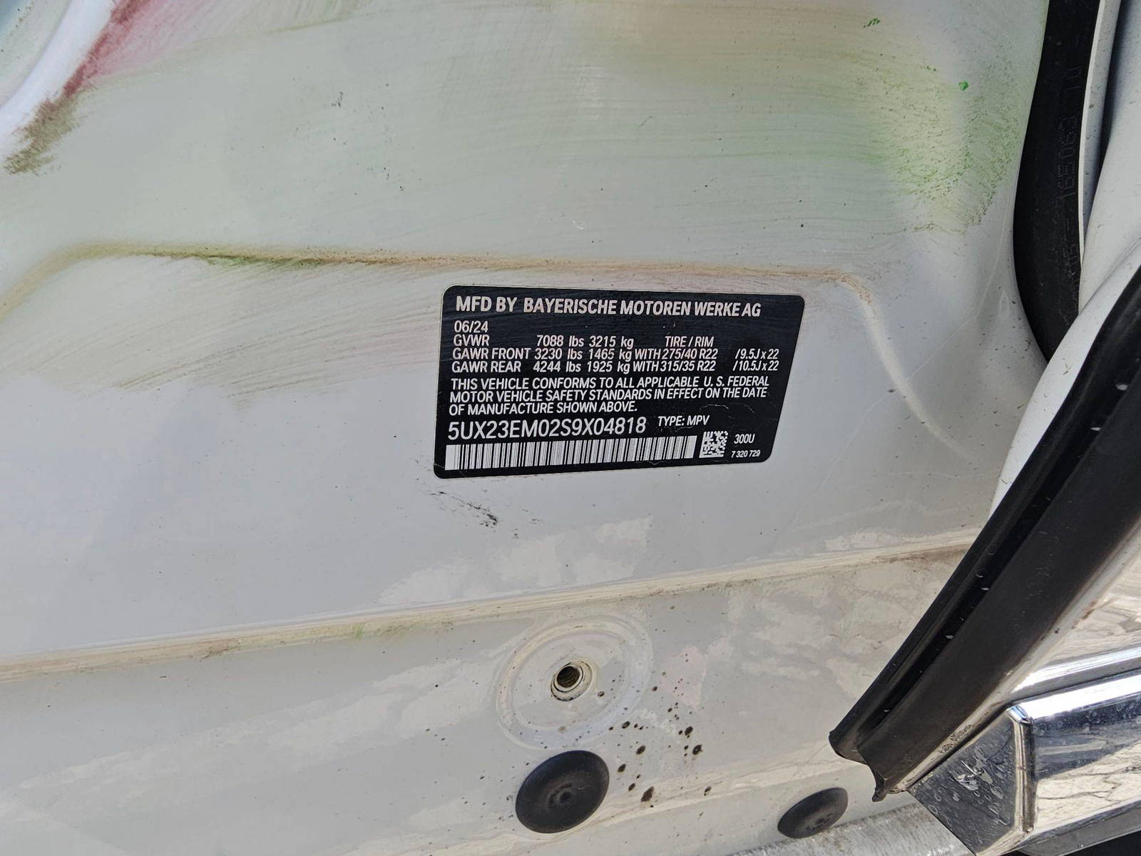 BMW X7 XDRIVE40I 2025 - Marhaba Auction Used Cars - Image 9