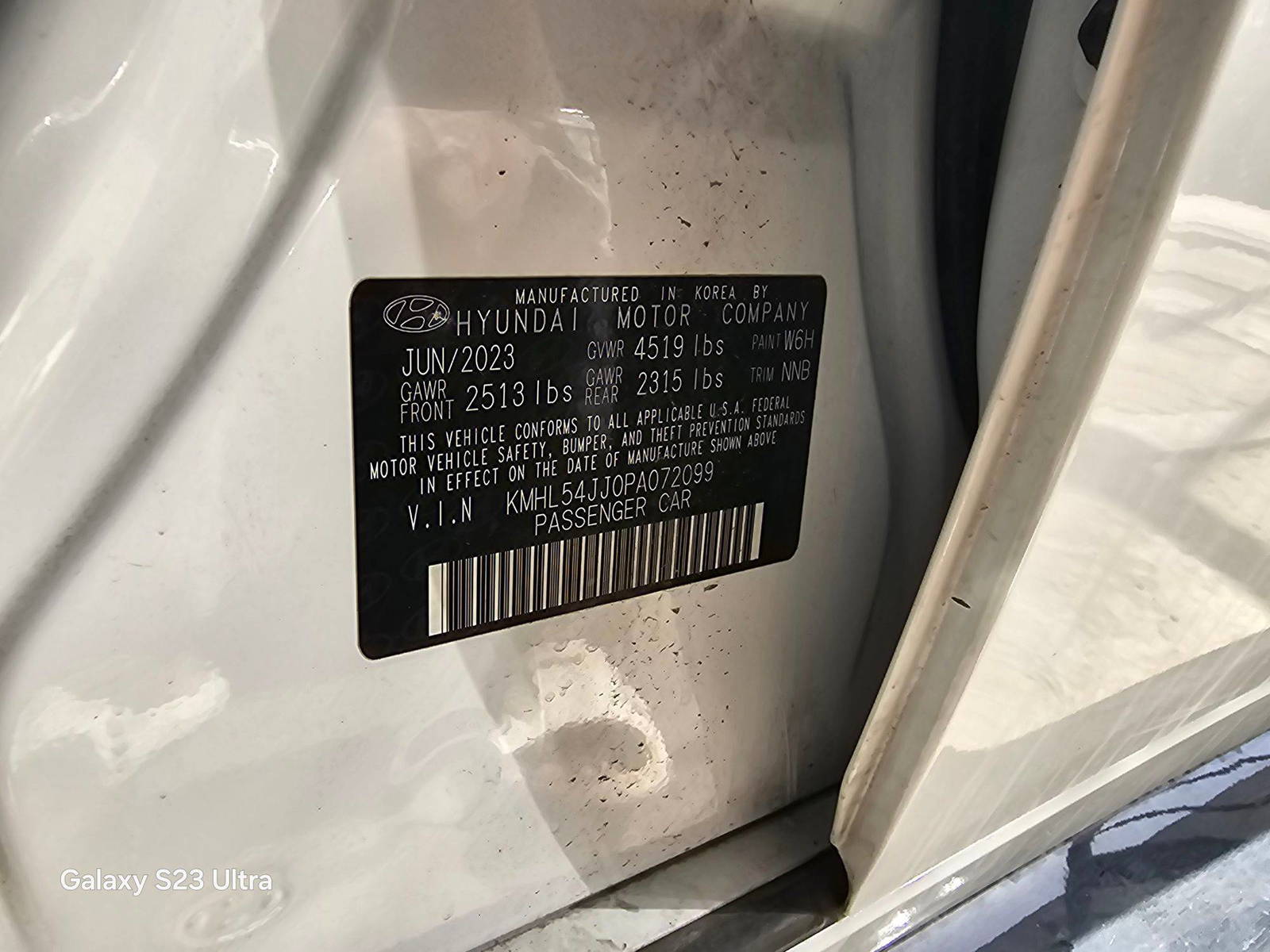 HYUNDAI SONATA 2023 - Marhaba Auction Used Cars - Image 11