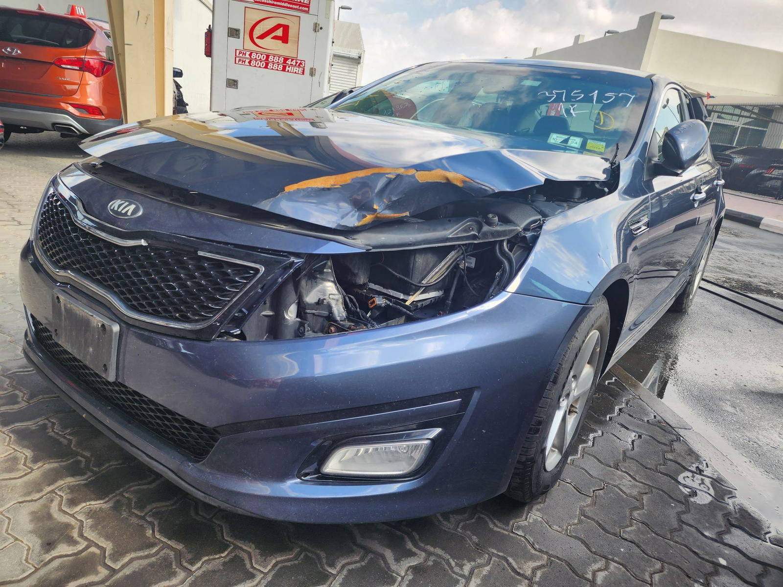 2015 KIA OPTIMA — 82100 Miles — Lot 74730593 - Marhaba Auctions Used Cars - Image 5