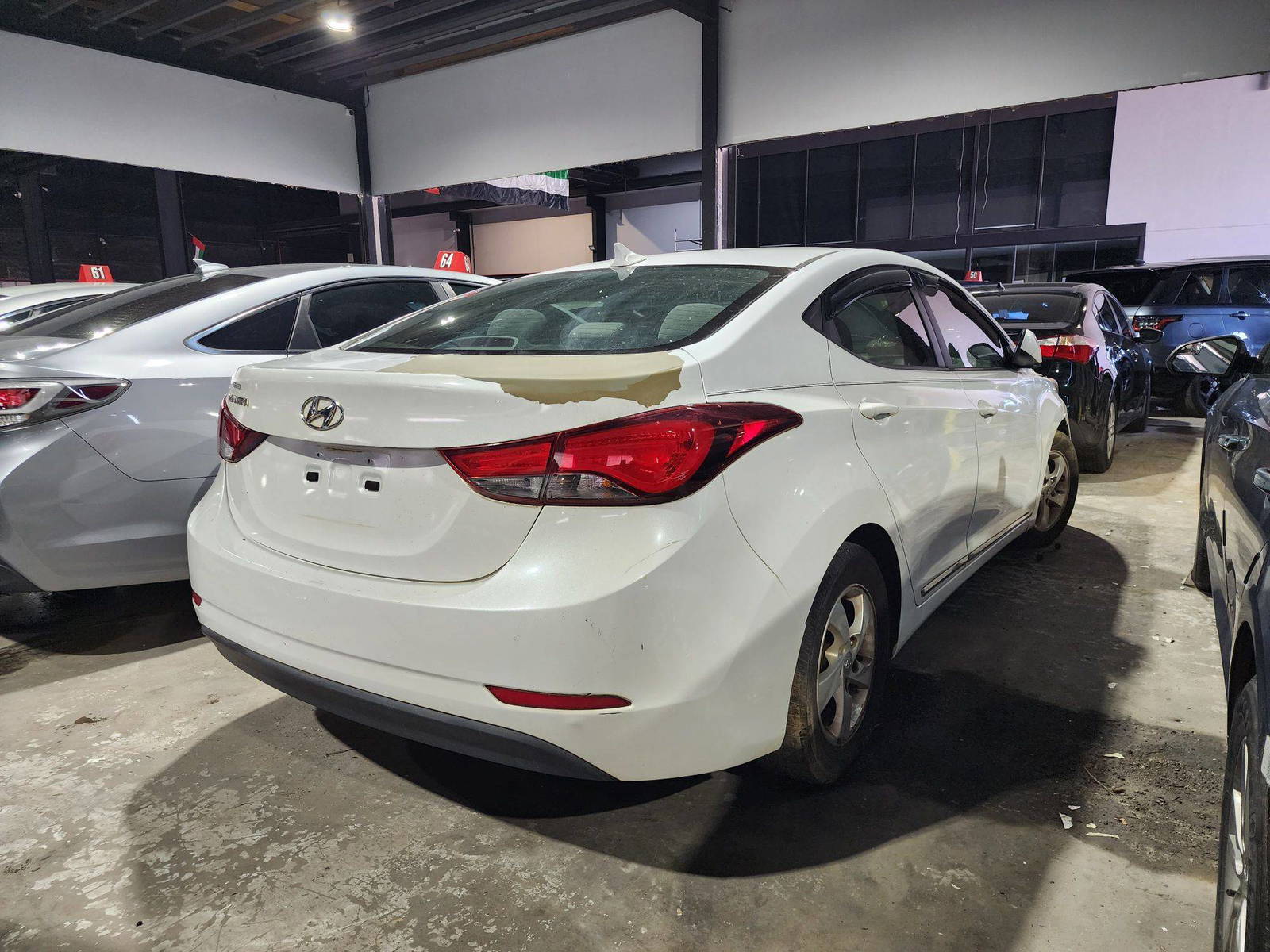2015 HYUNDAI ELANTRA — 132960 Miles — Lot 80317904 — Al Quoz - Marhaba Auctions Used Cars - Image 6