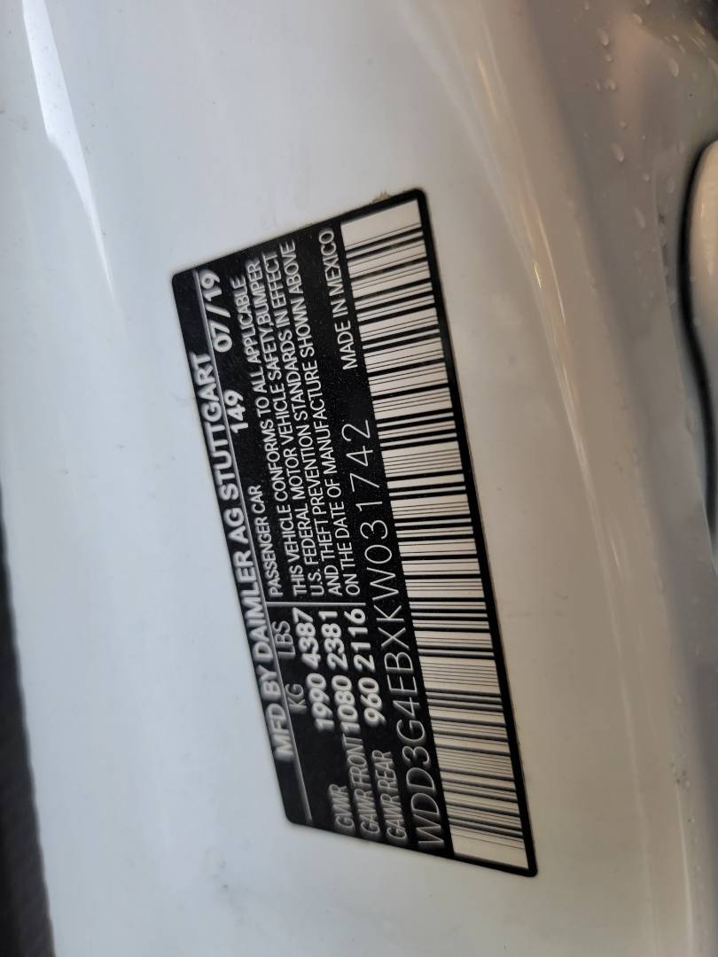 2019 MERCEDES BENZ A220 — 132559 Miles — Lot BXKW031742 — Main - Marhaba Auctions Used Cars - Image 10