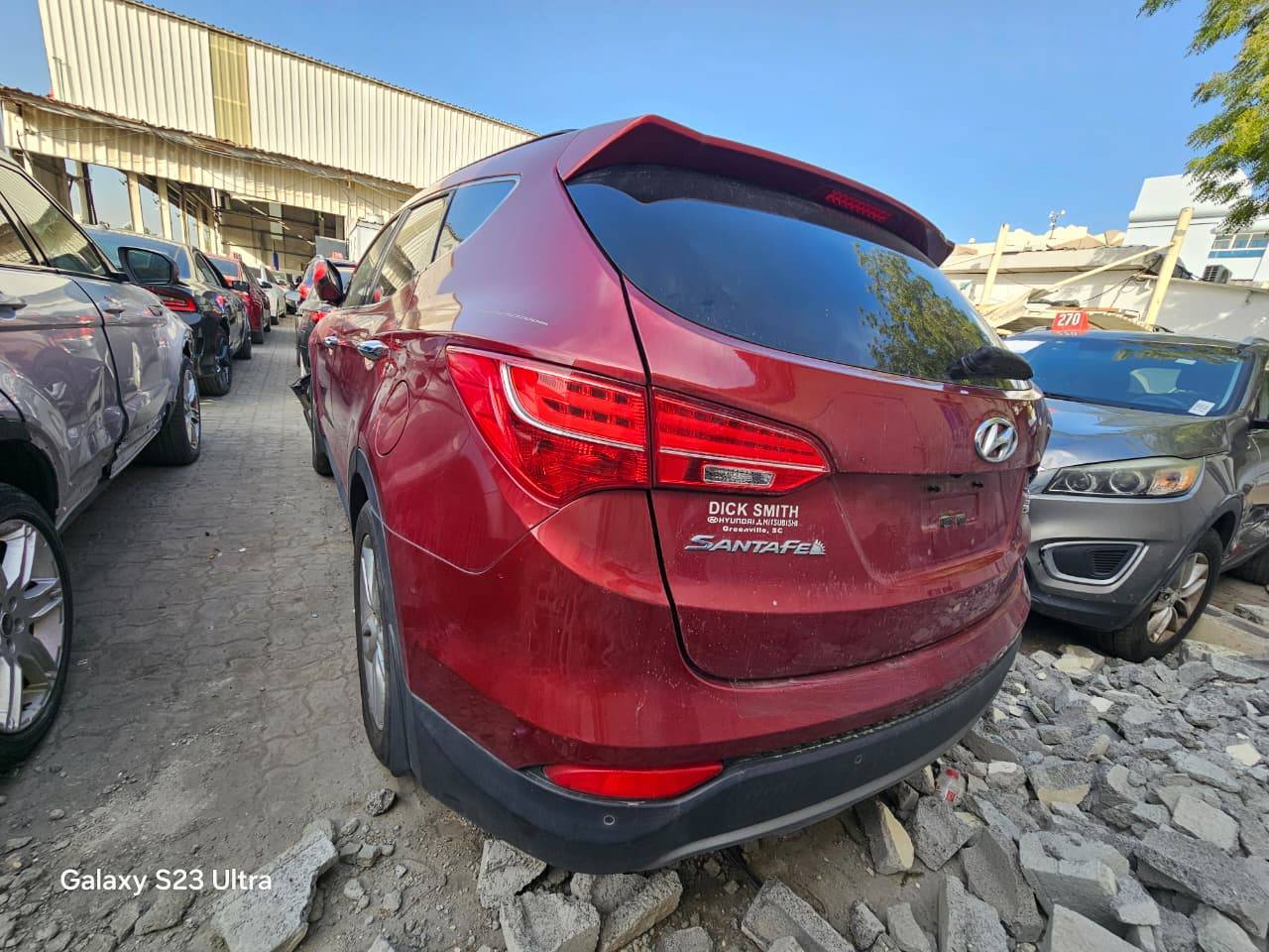 HYUNDAI SANTA FE SPORT 2016 - Marhaba Auction Used Cars - Image 4