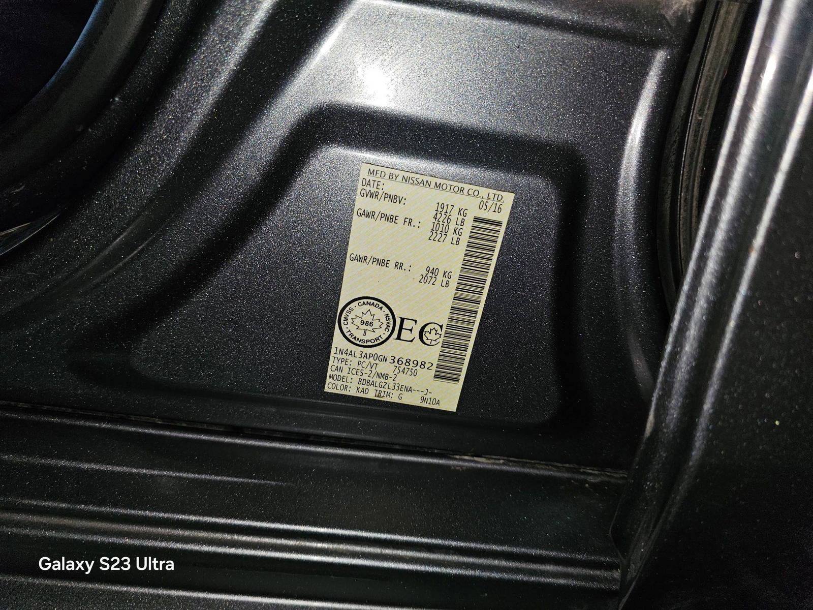 NISSAN ALTIMA 2016 - Marhaba Auction Used Cars - Image 9